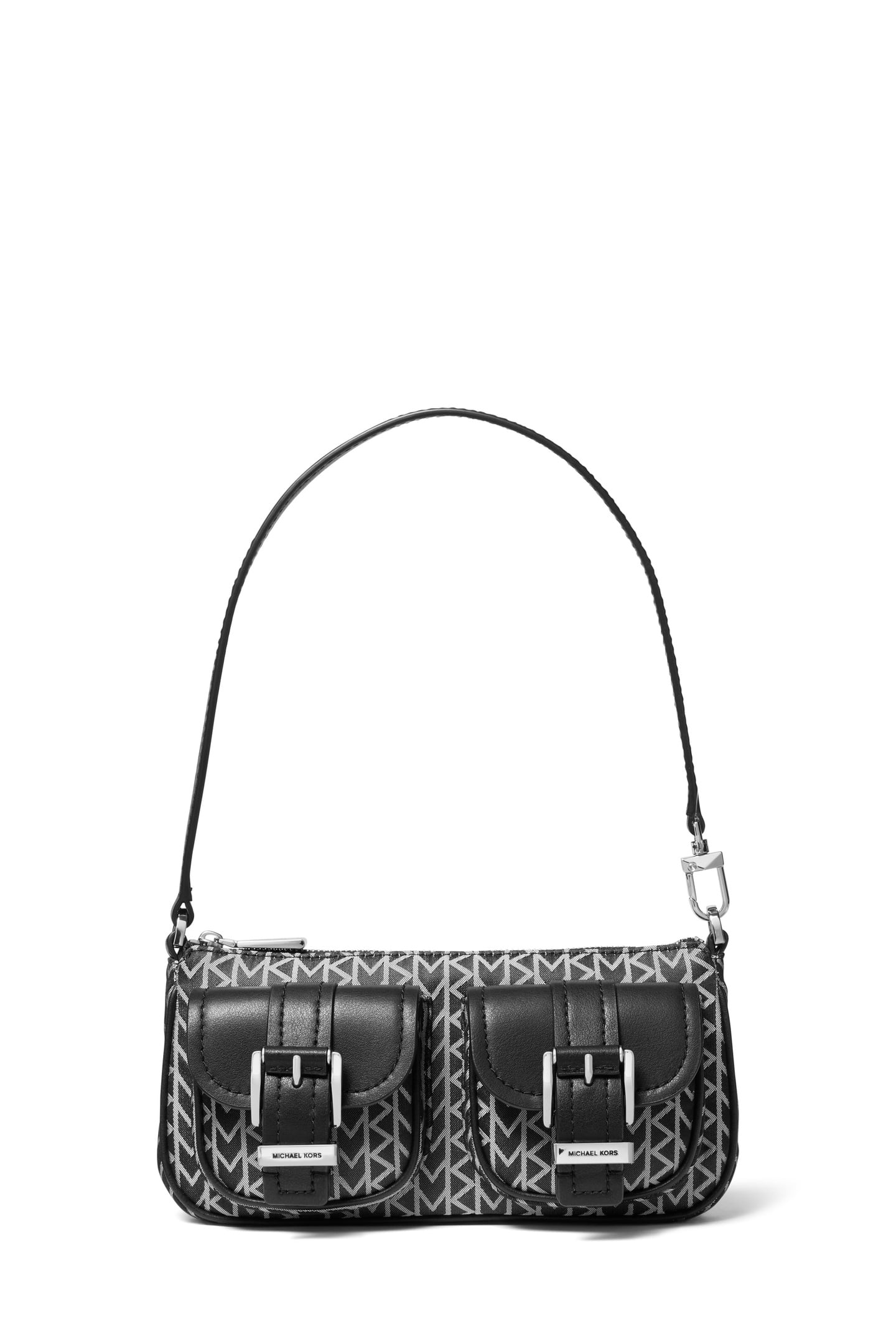 SMALL CONVERTIBLE POUCHETTE BLACK 1
