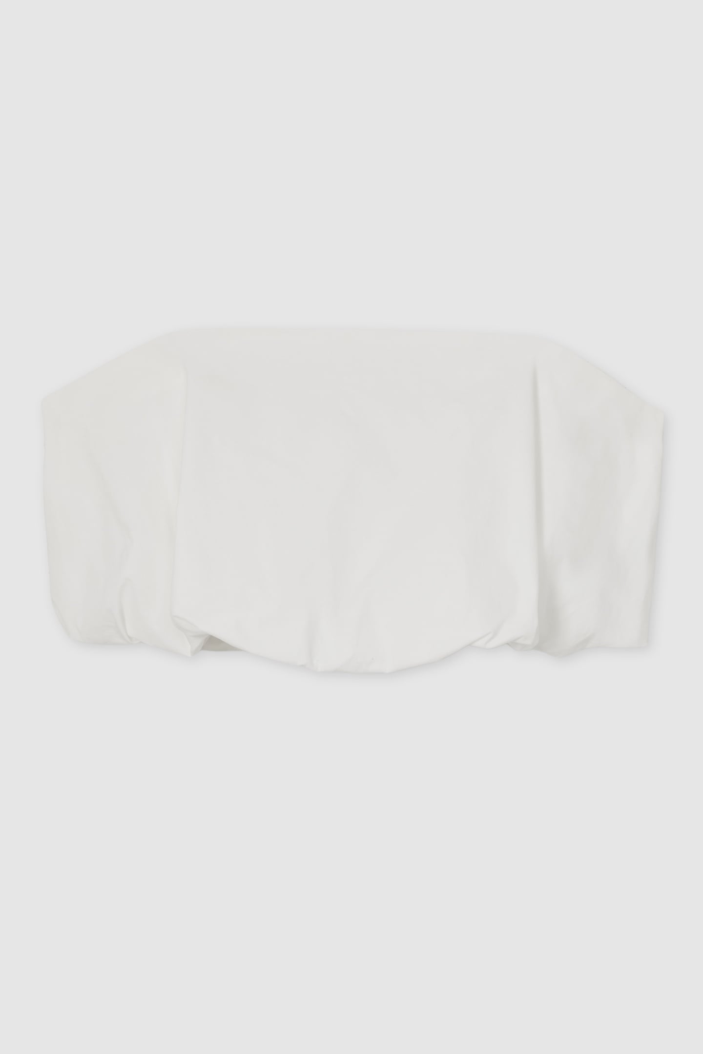 CROPPED COTTON COORD TOP IVORY 5