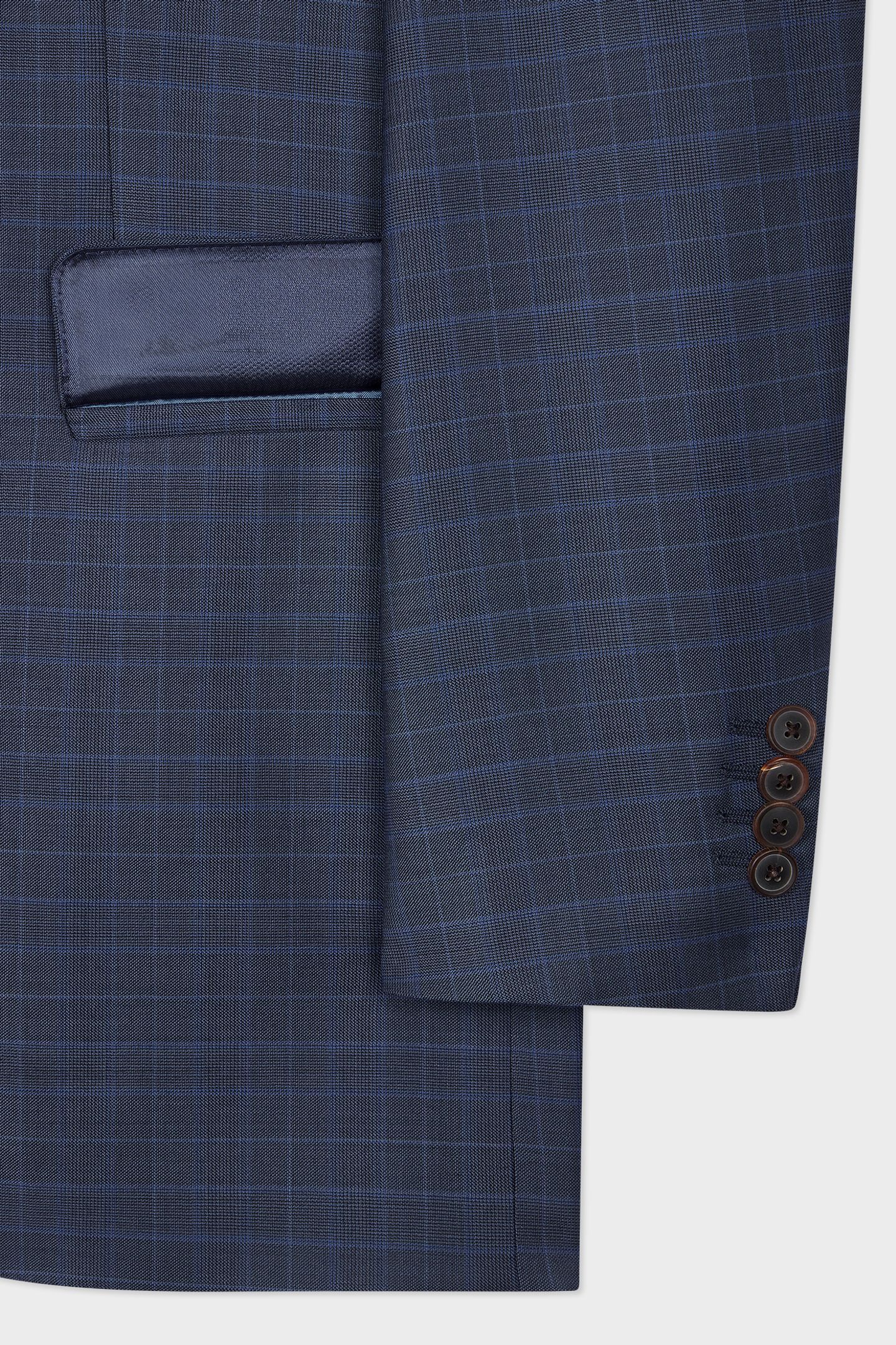 MENS 2 BUTTON SUIT INKY BLUE 10