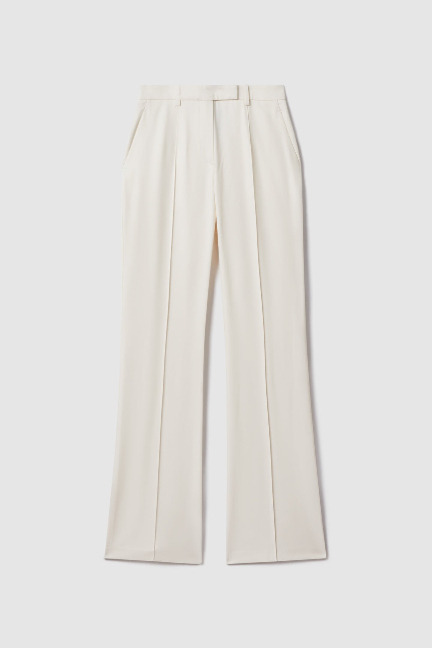 FLARE TROUSER CREAM 5