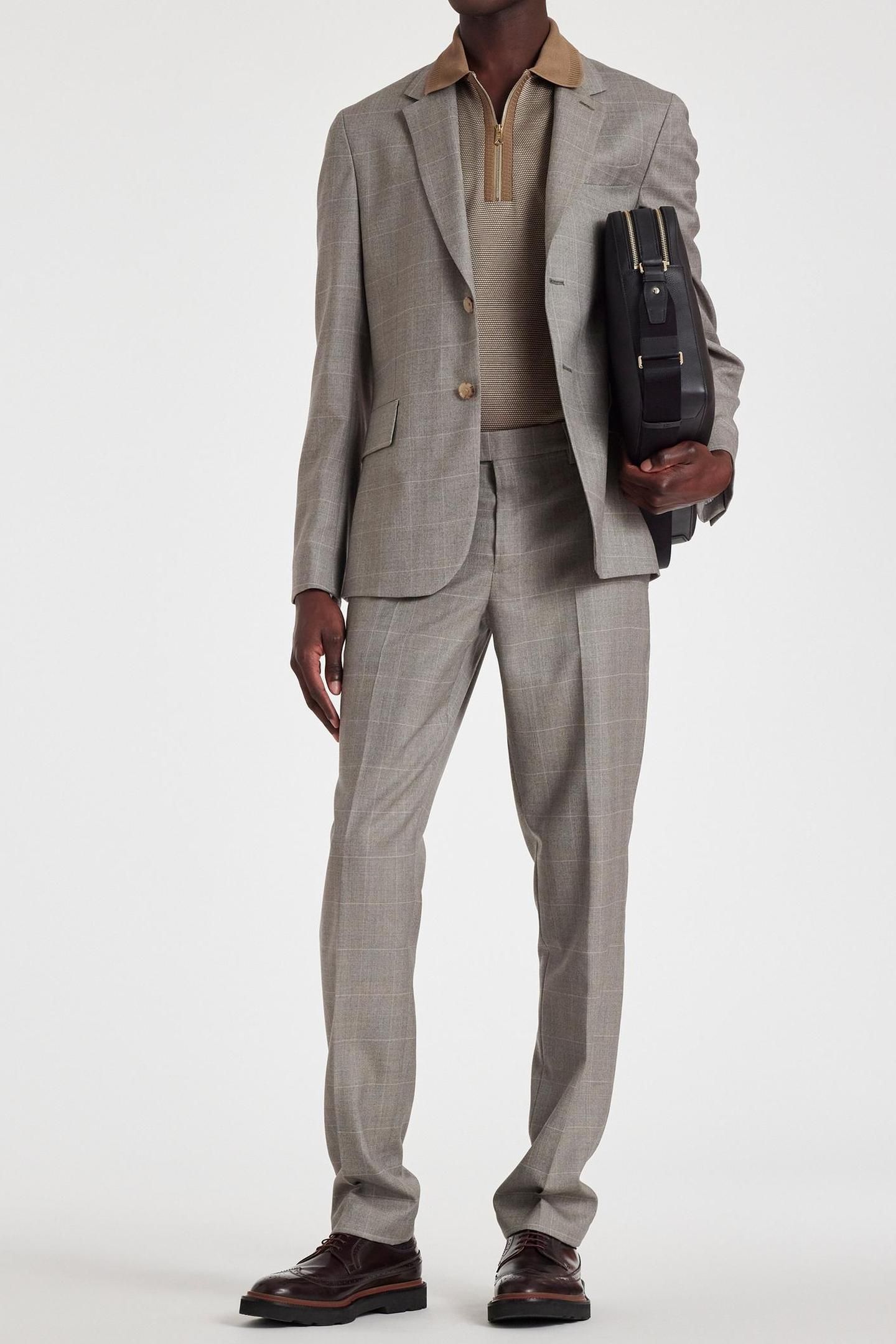 MENS TROUSER GREY BEIGE 3