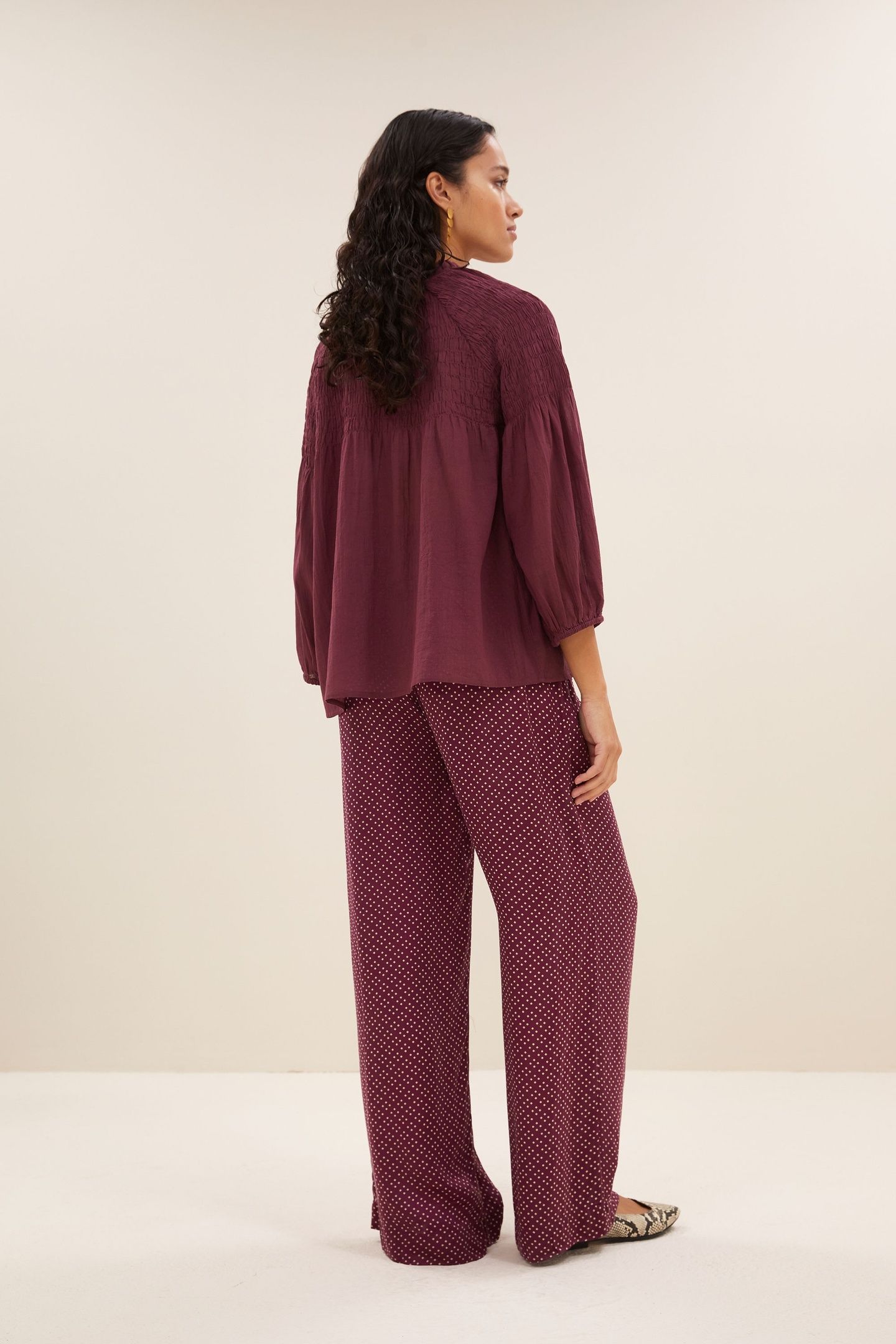 LILLY BLOUSE PECAN 2