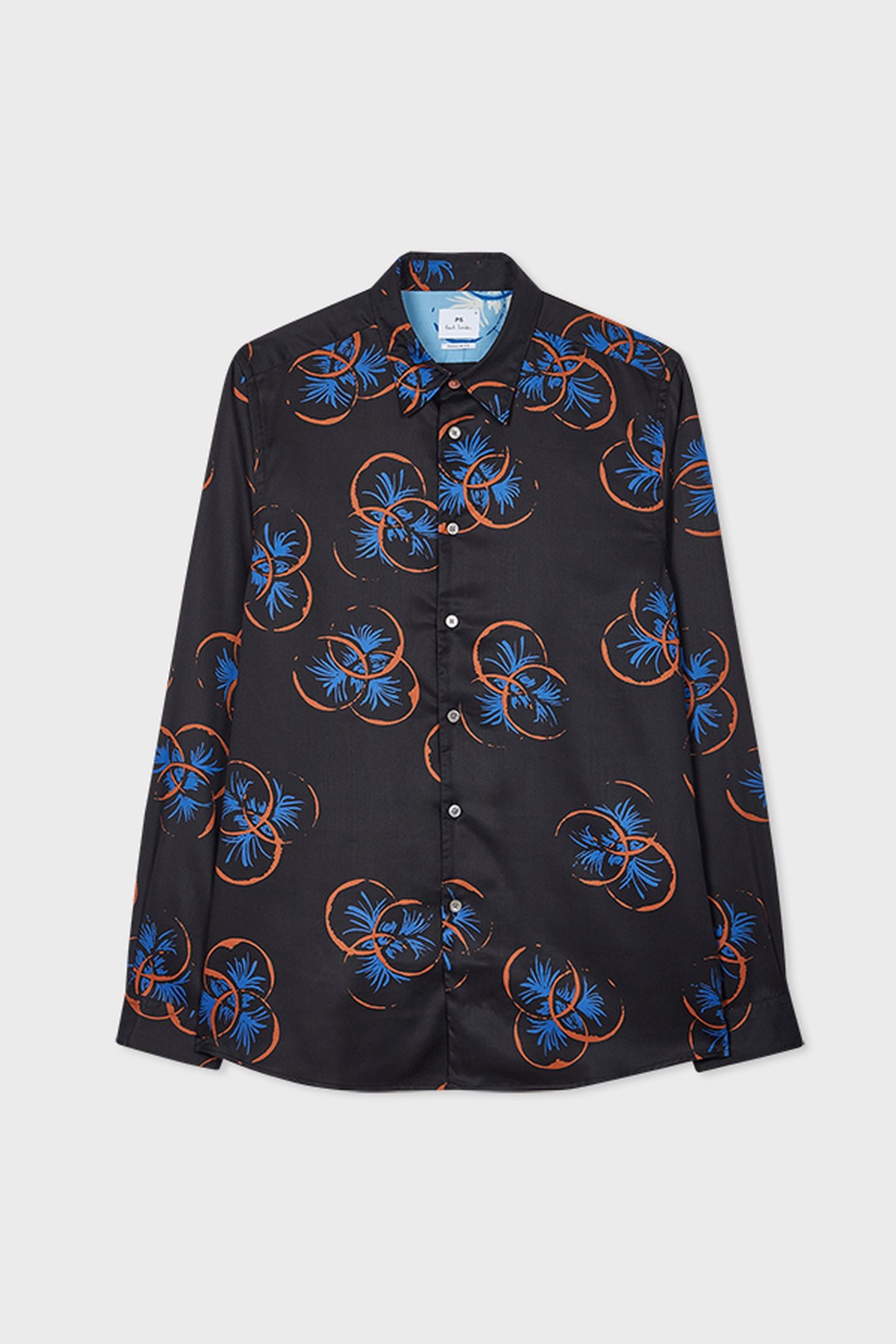 MENS LS REGULAR FIT SHIRT VERY DARK NAVY 5