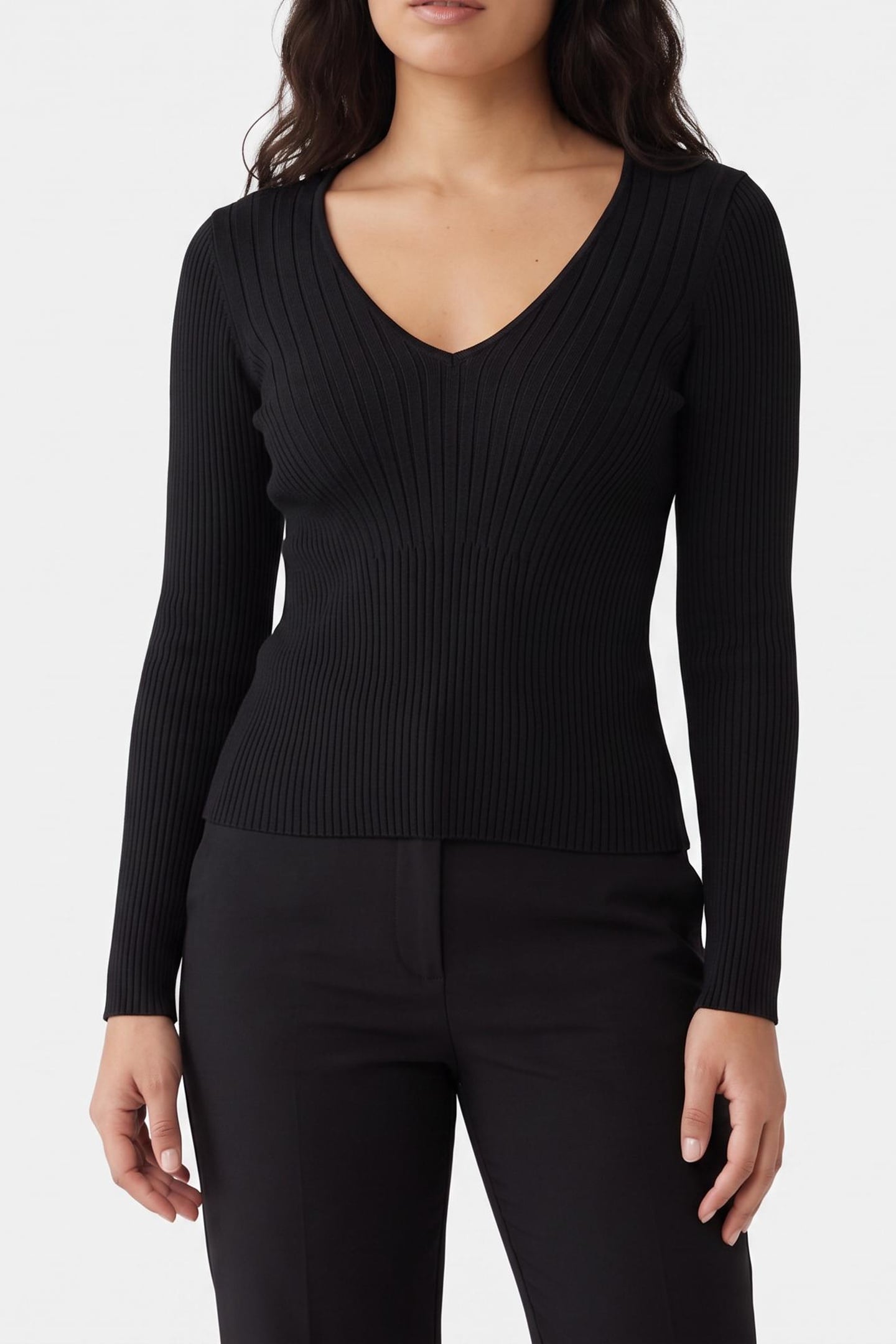 AGATHE LS VN TOP SWE JET BLACK A996 1
