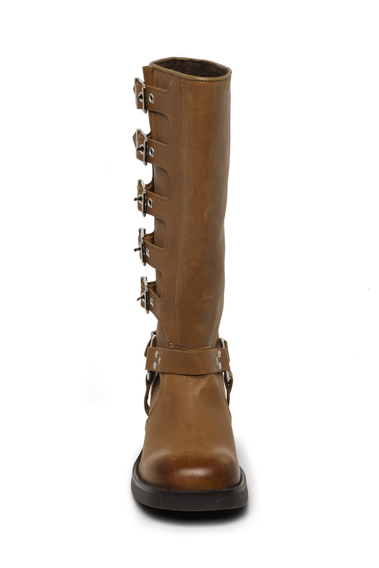 BATTLE BOOTS BLACK LEATHER 2