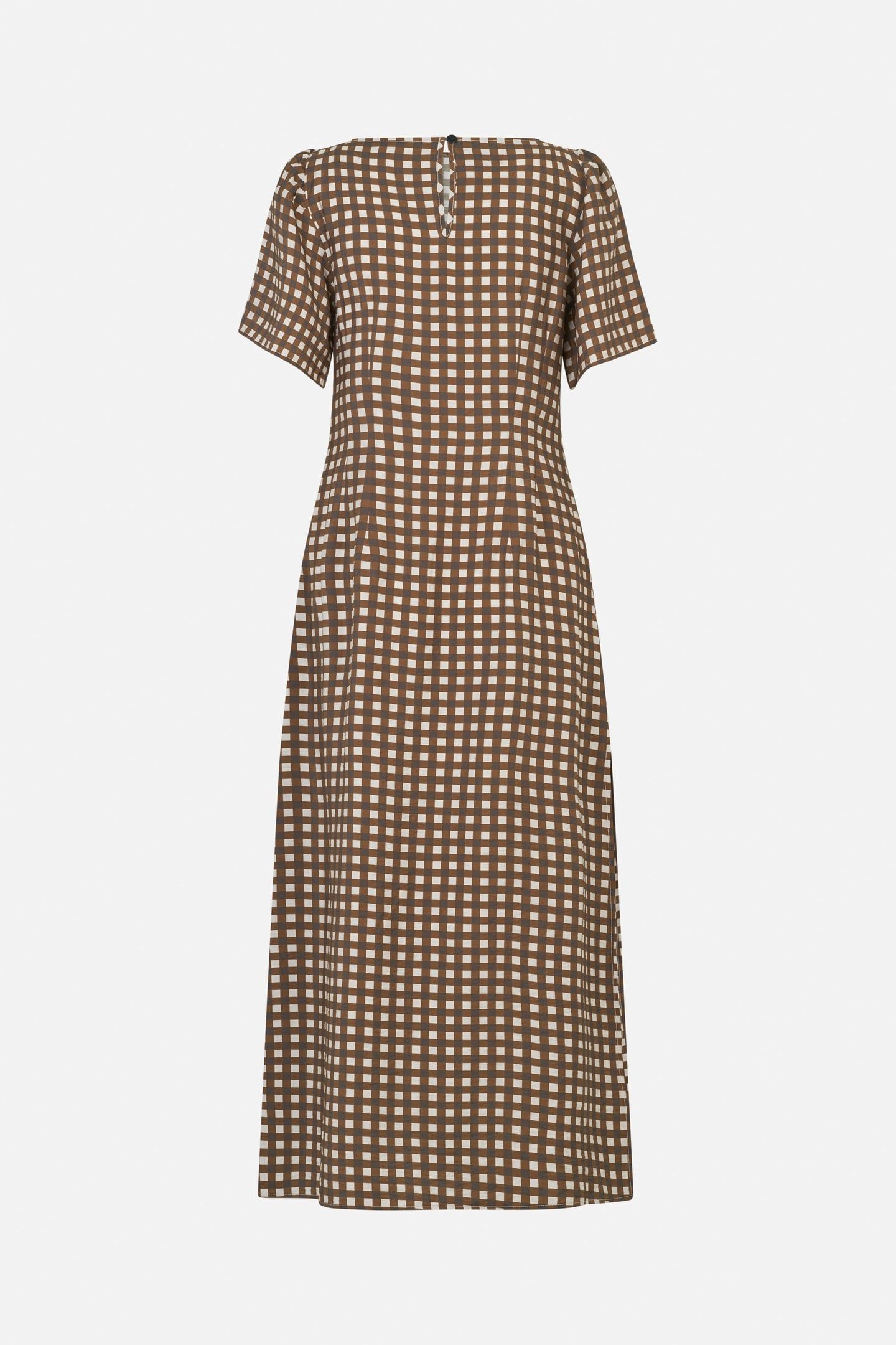 ADALENE DRESS HOT FUDGE CHECK 4
