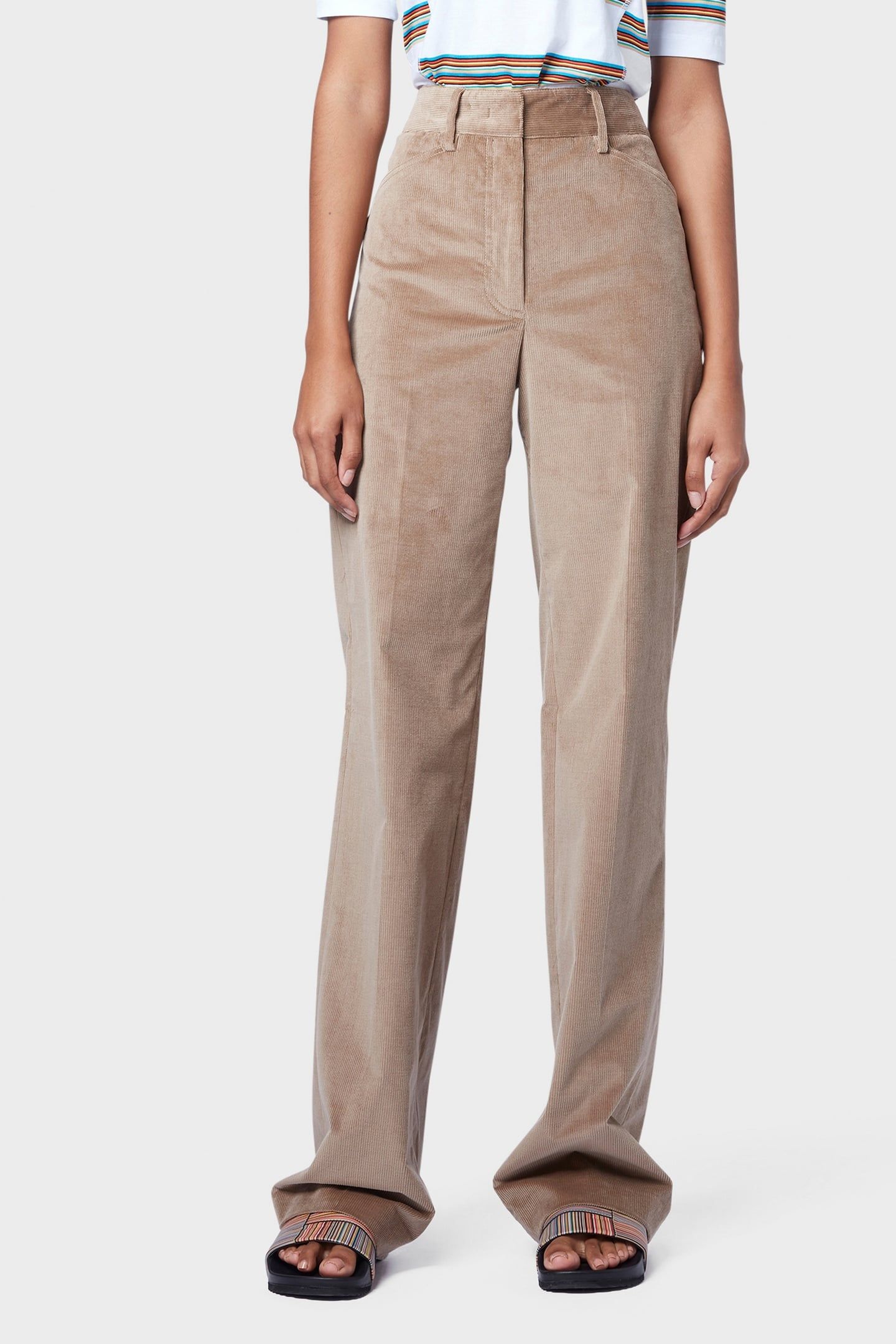 WOMENS TROUSERS TAUPE 2