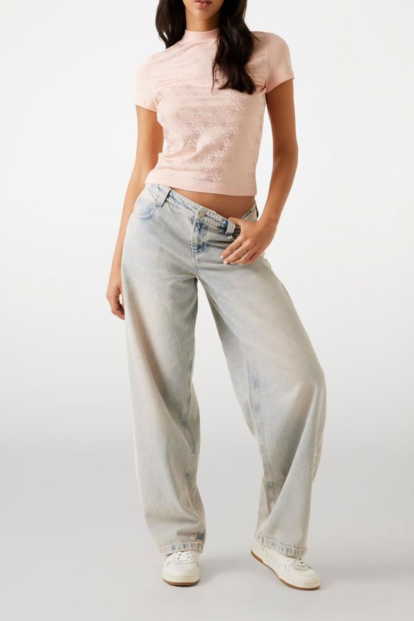 SS MOCK NECK ALL OVE PALE SAND 2