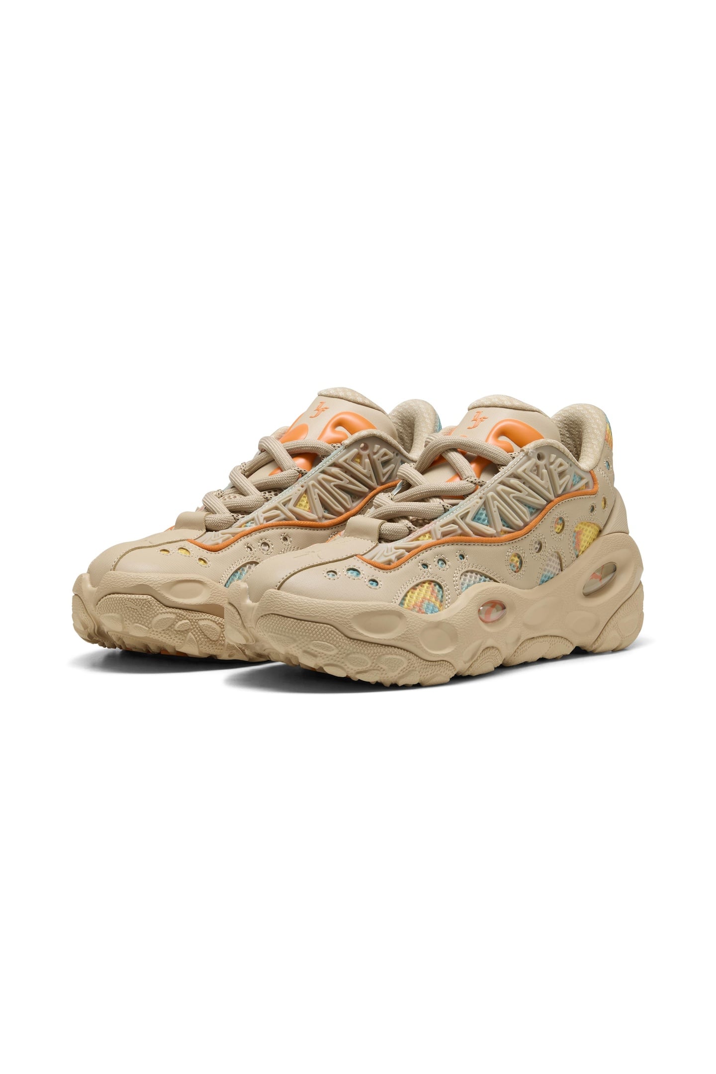 UNISEX LA FRANCÉ RNR LIGHT SAND-ORANGE GLO-AQUATIC 3