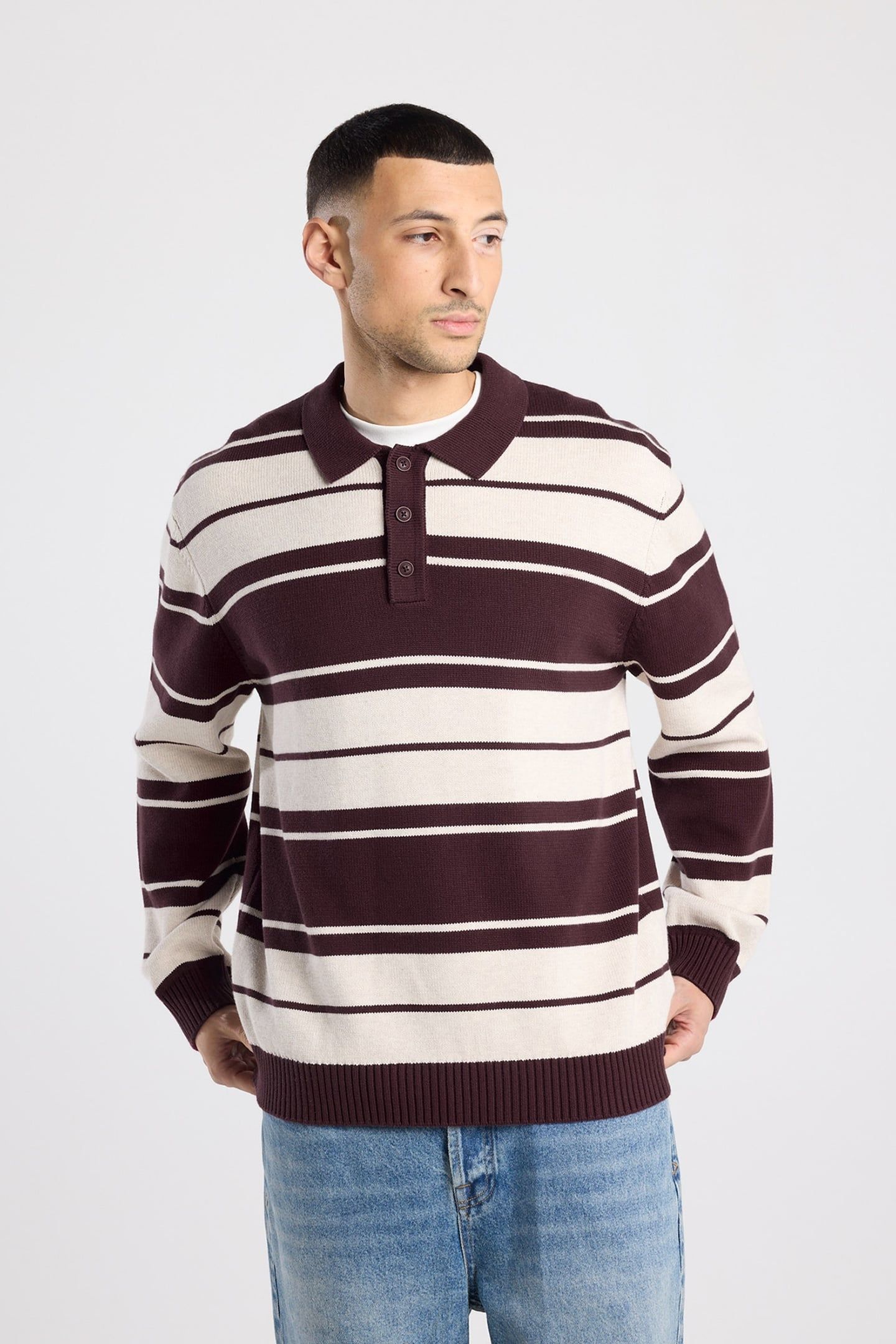 KELVIN POLO BURGUNDY 1