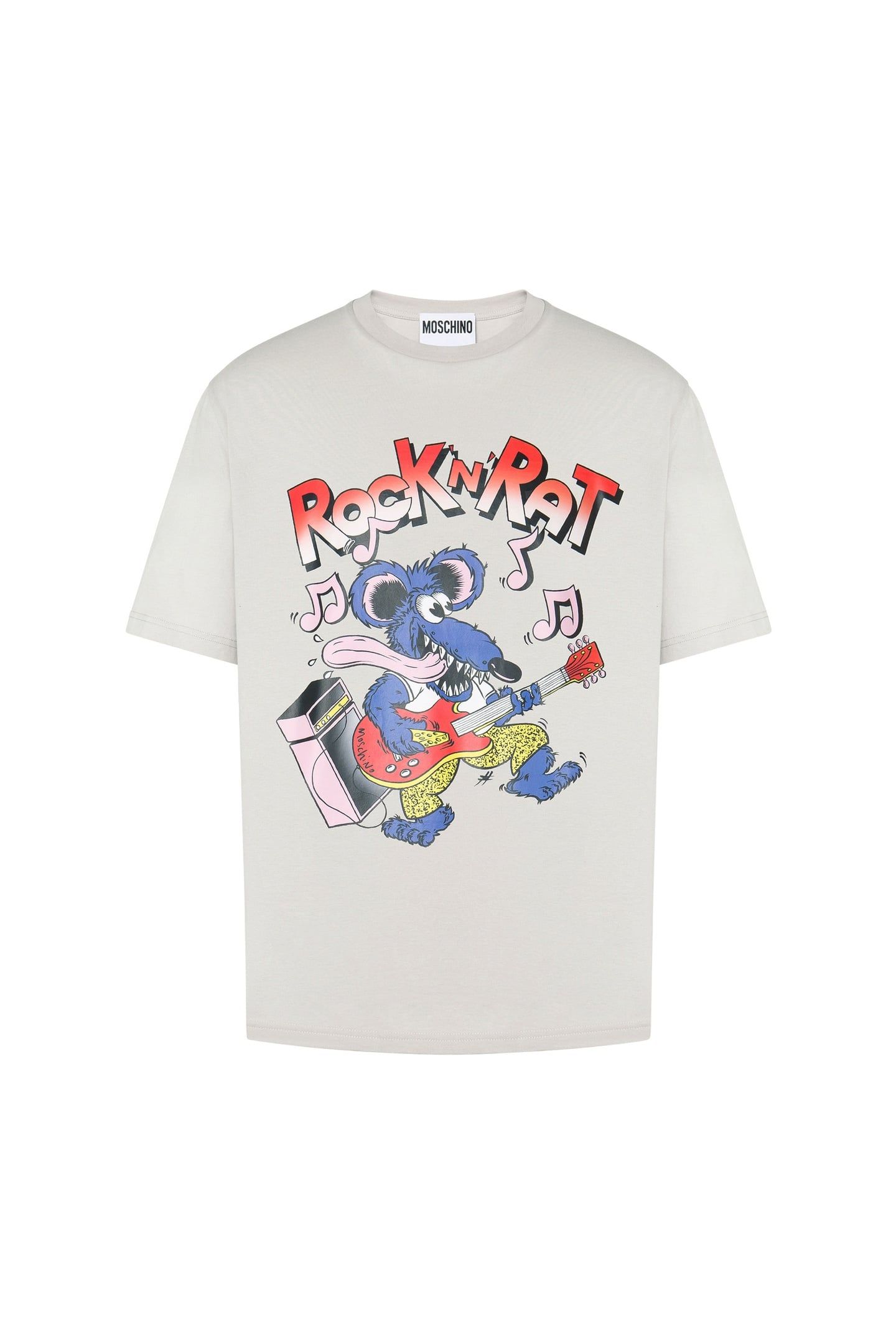ROCK'N'RAT ORGANIC JERSEY T-SHIRT GREY 3