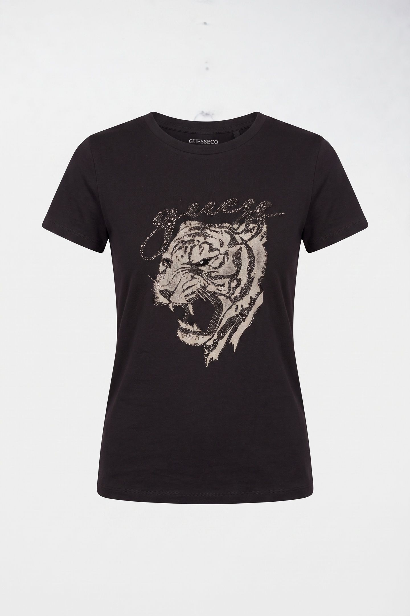 SS GUESS TIGER FACE JET BLACK A996 3