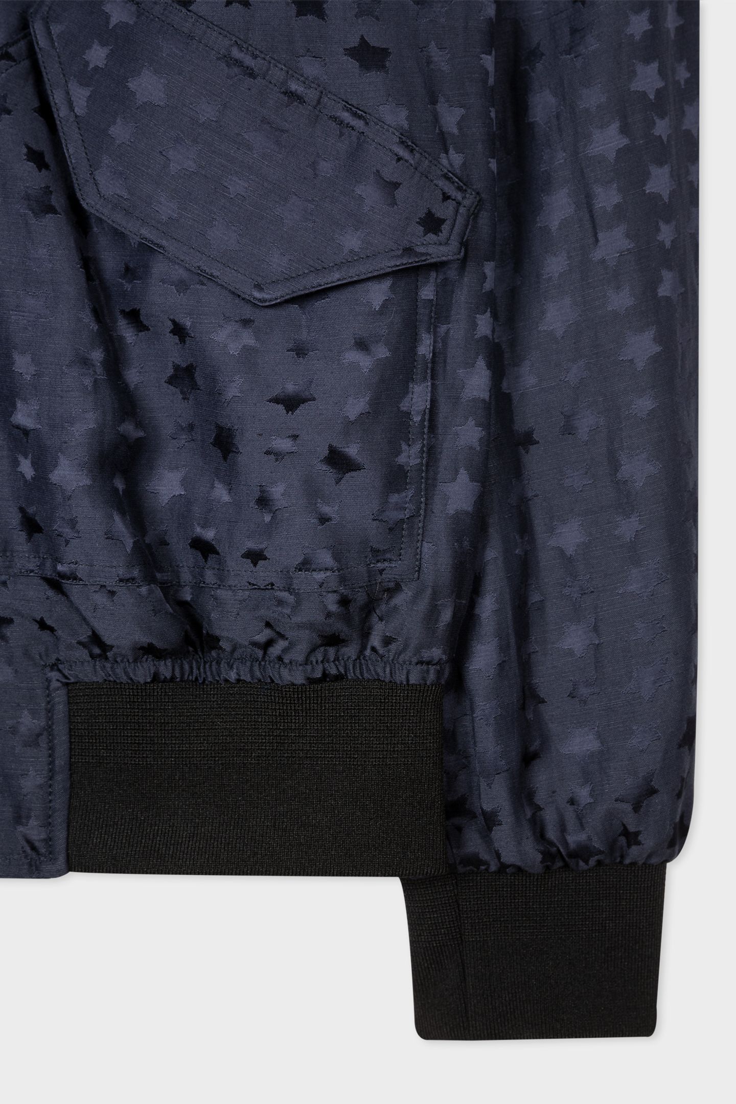 GENTS HOODED BOMBER JACKET NAVY 6