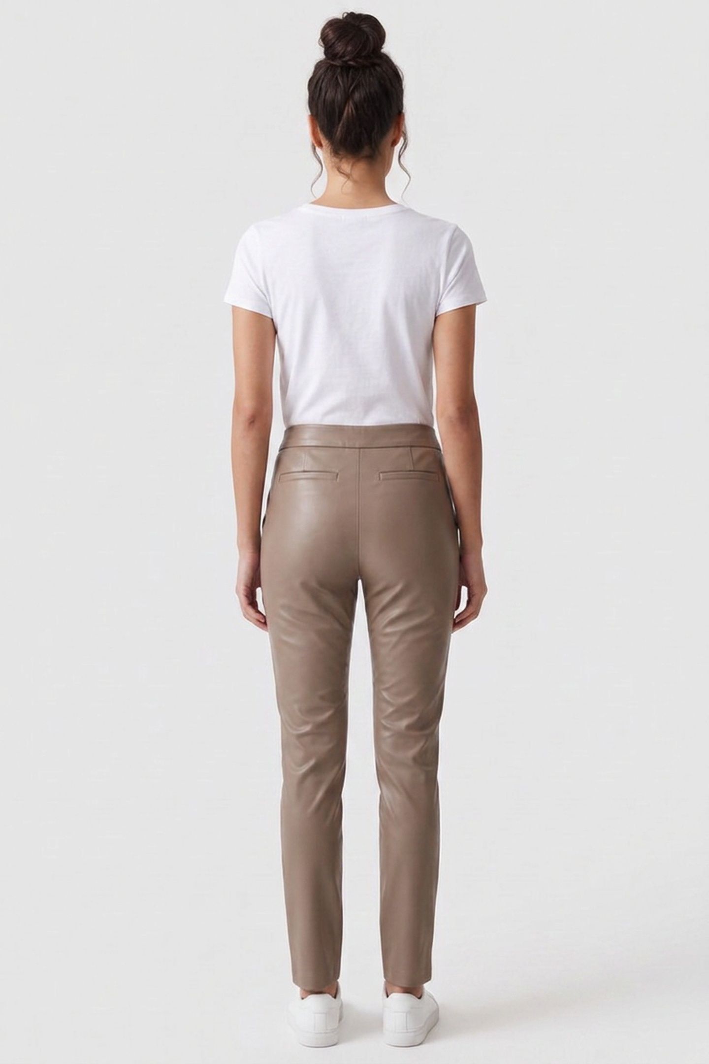 FERGIE SKINNY PANTS BUFF TAUPE 2