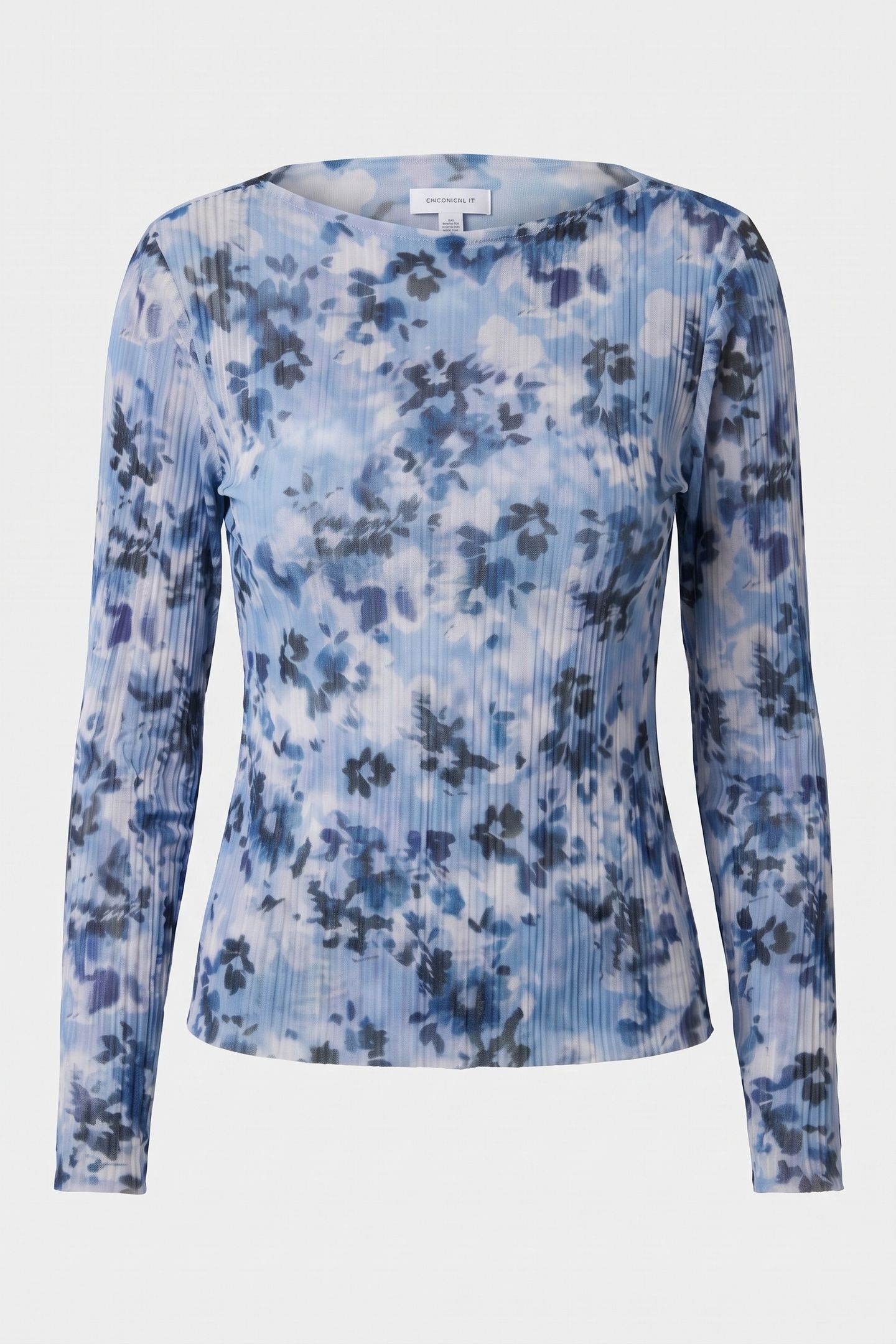 ST YVONNE MESH TOP BLUE 3