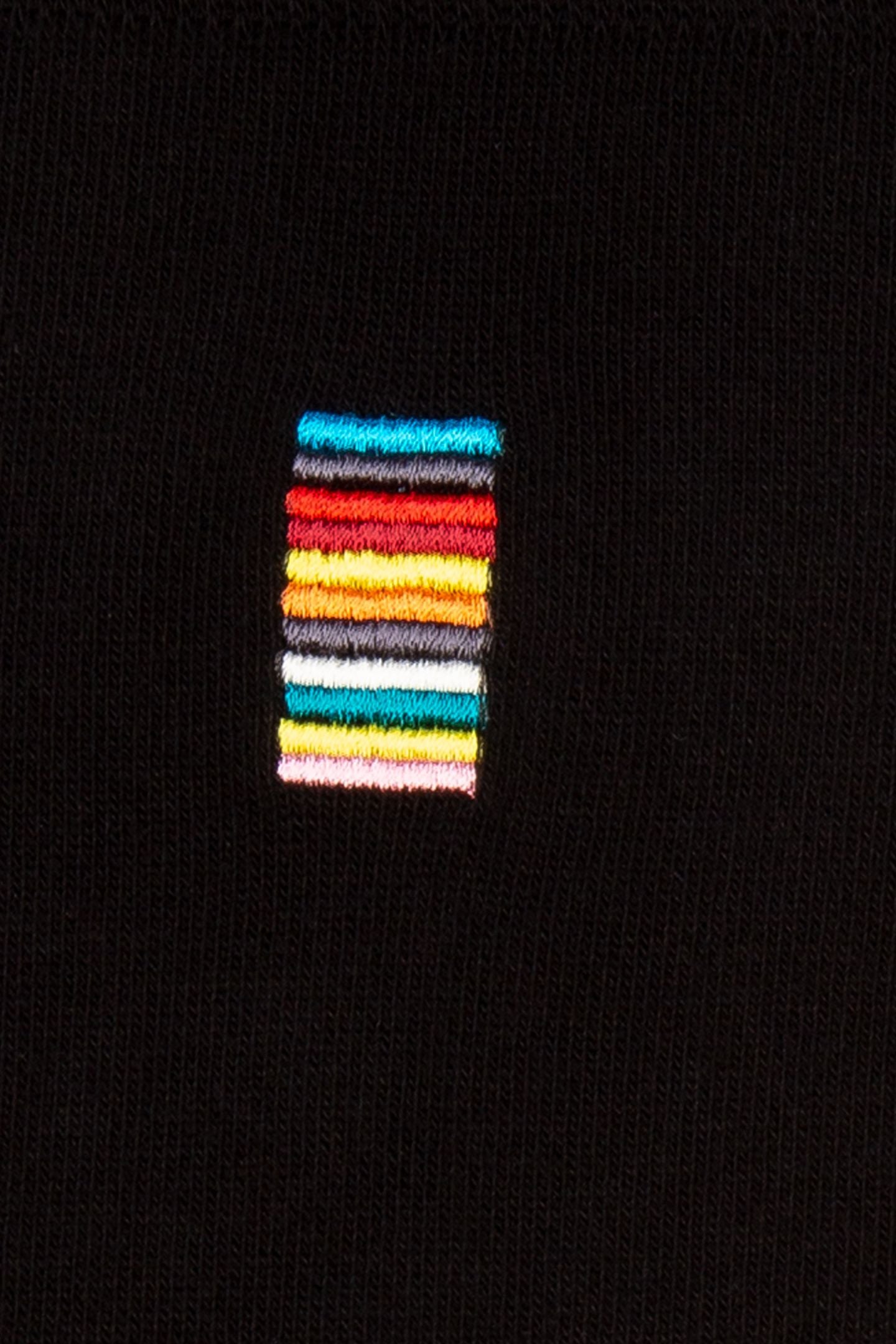 MEN SOCK ALFIE SIGN EMB BLACK 3