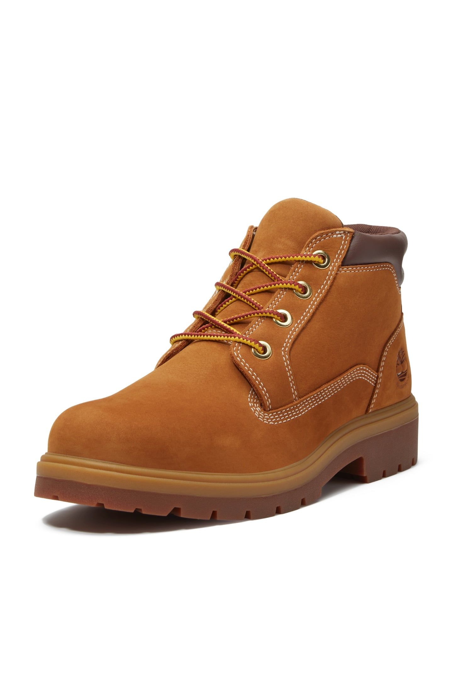 MID LACE UP WATERPROOF CHUKKA BOOT WHEAT NUBUCK 3