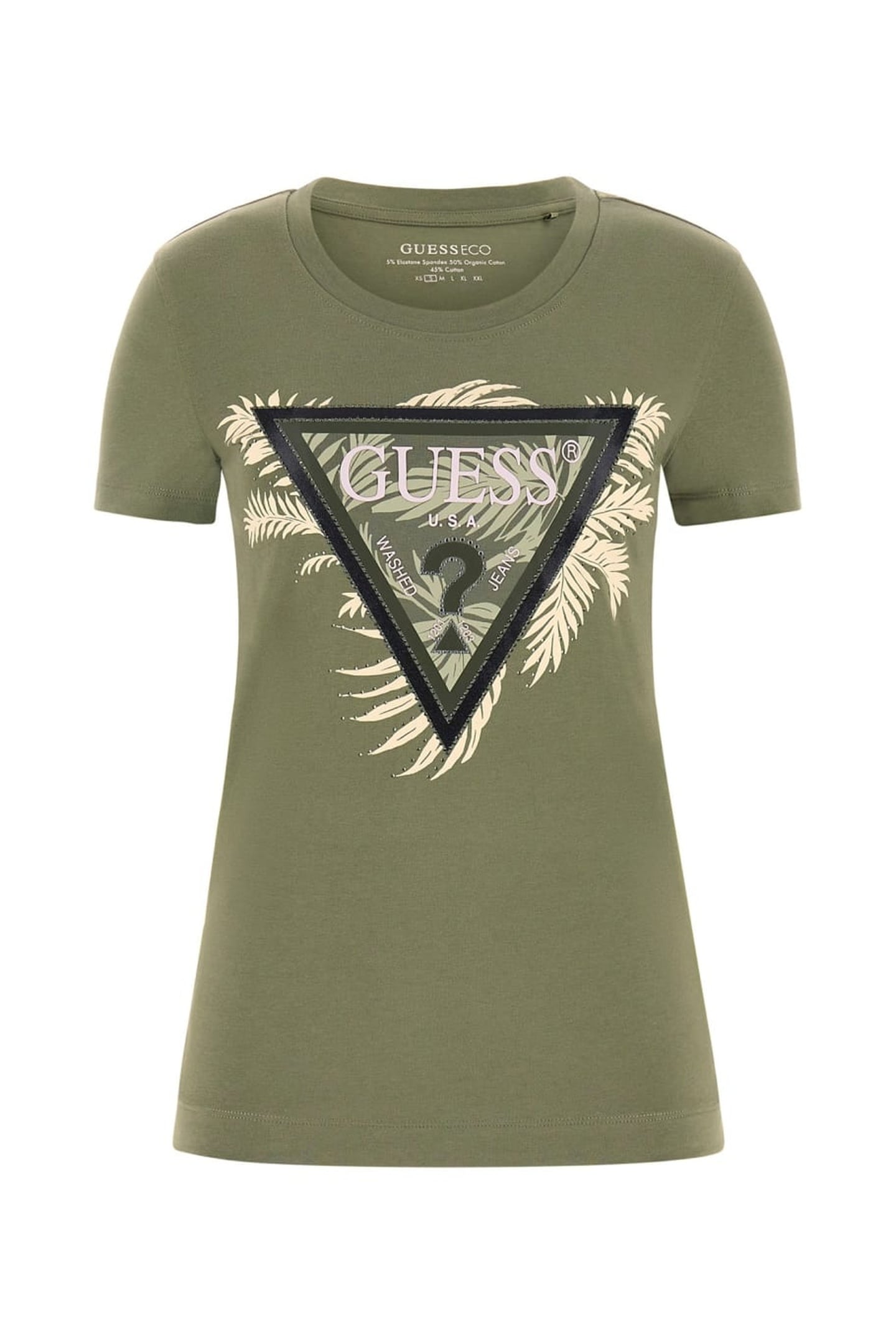 CN SS TRIANGLE PALM LICHEN LEAF GREEN 4