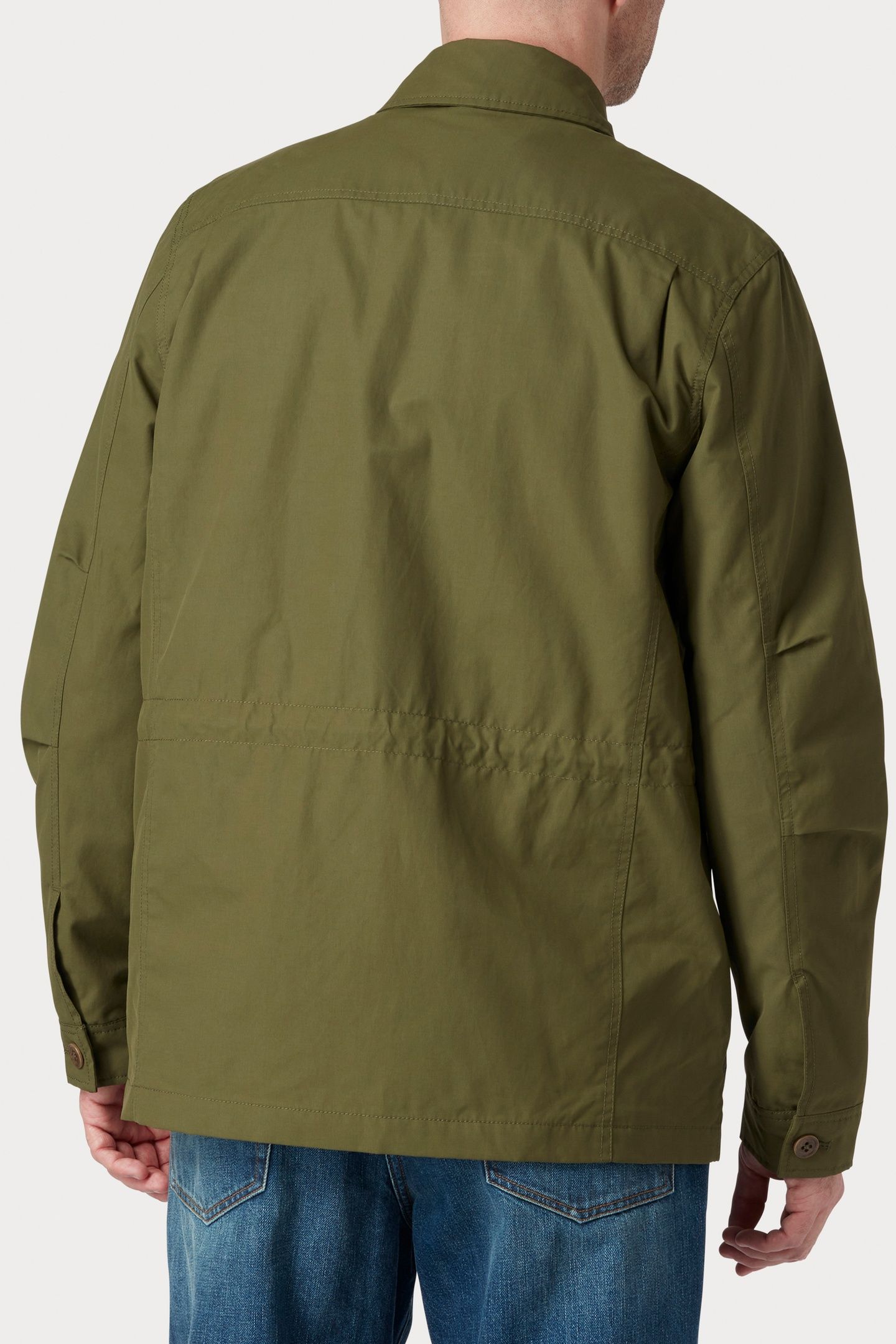 MENS 4 POCKET JACKET OLIVE GREEN 2