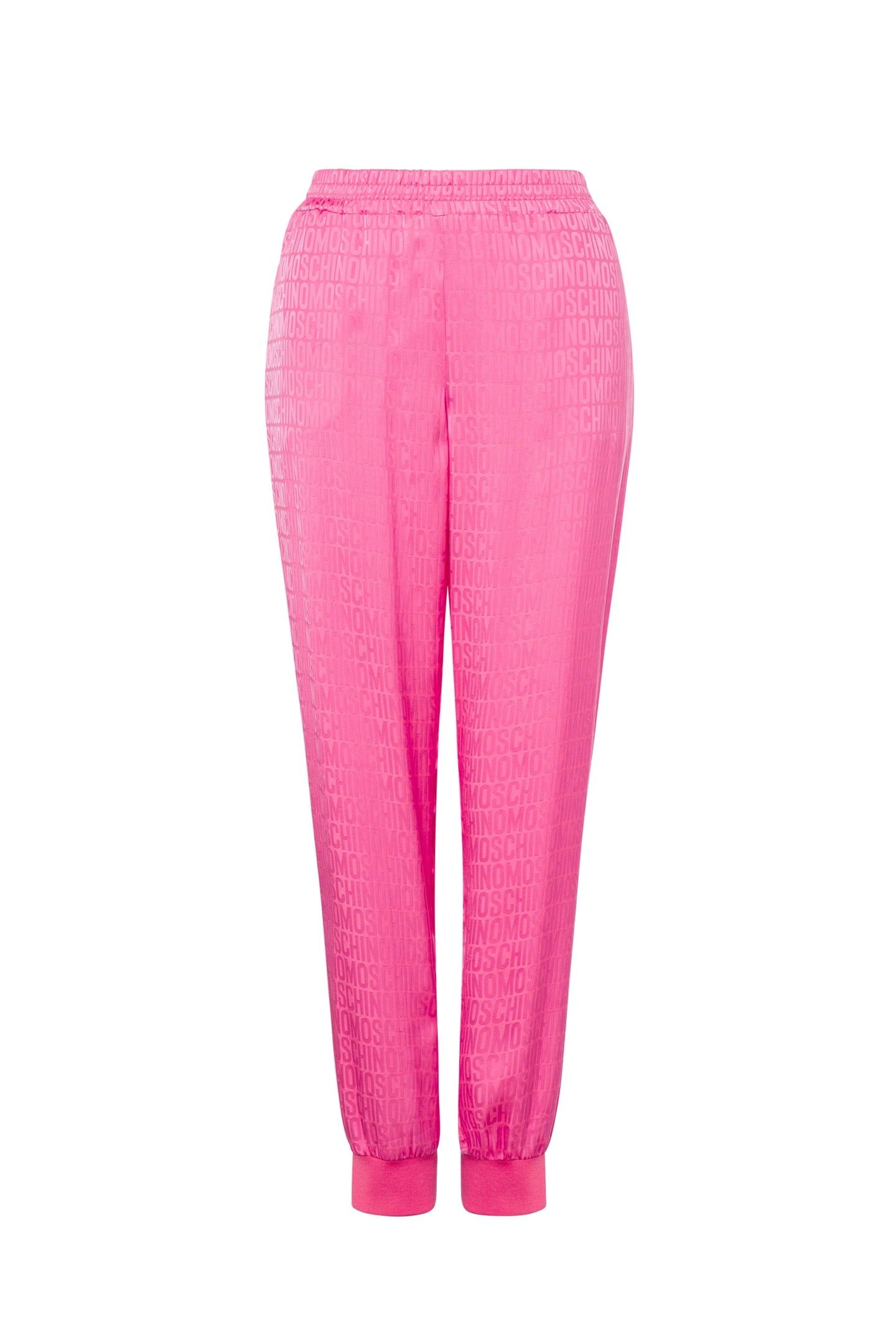 ALLOVER LOGO TWILL JOGGERS PINK 3