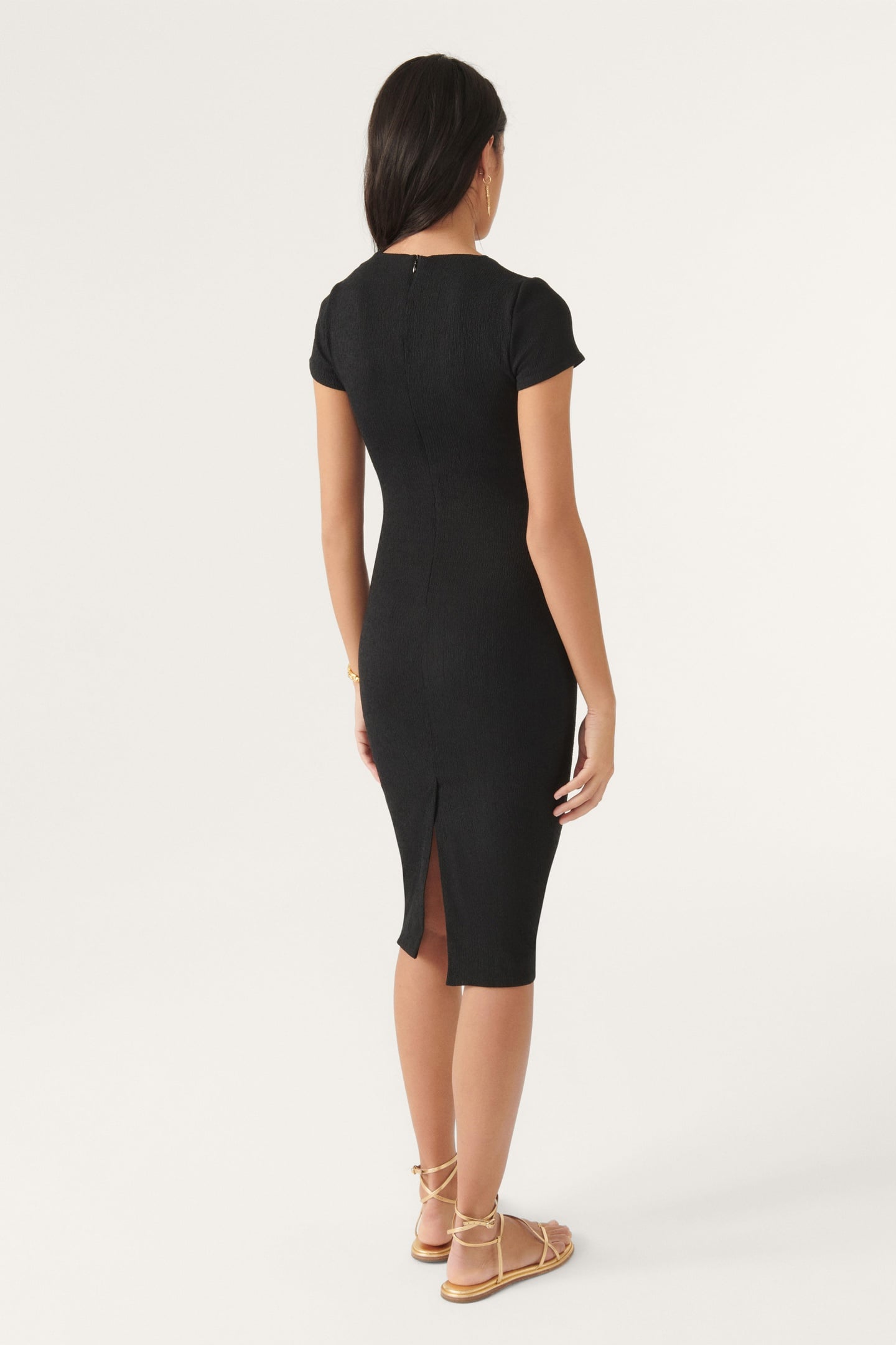 MID-LENGTH DRESS BLACK 2
