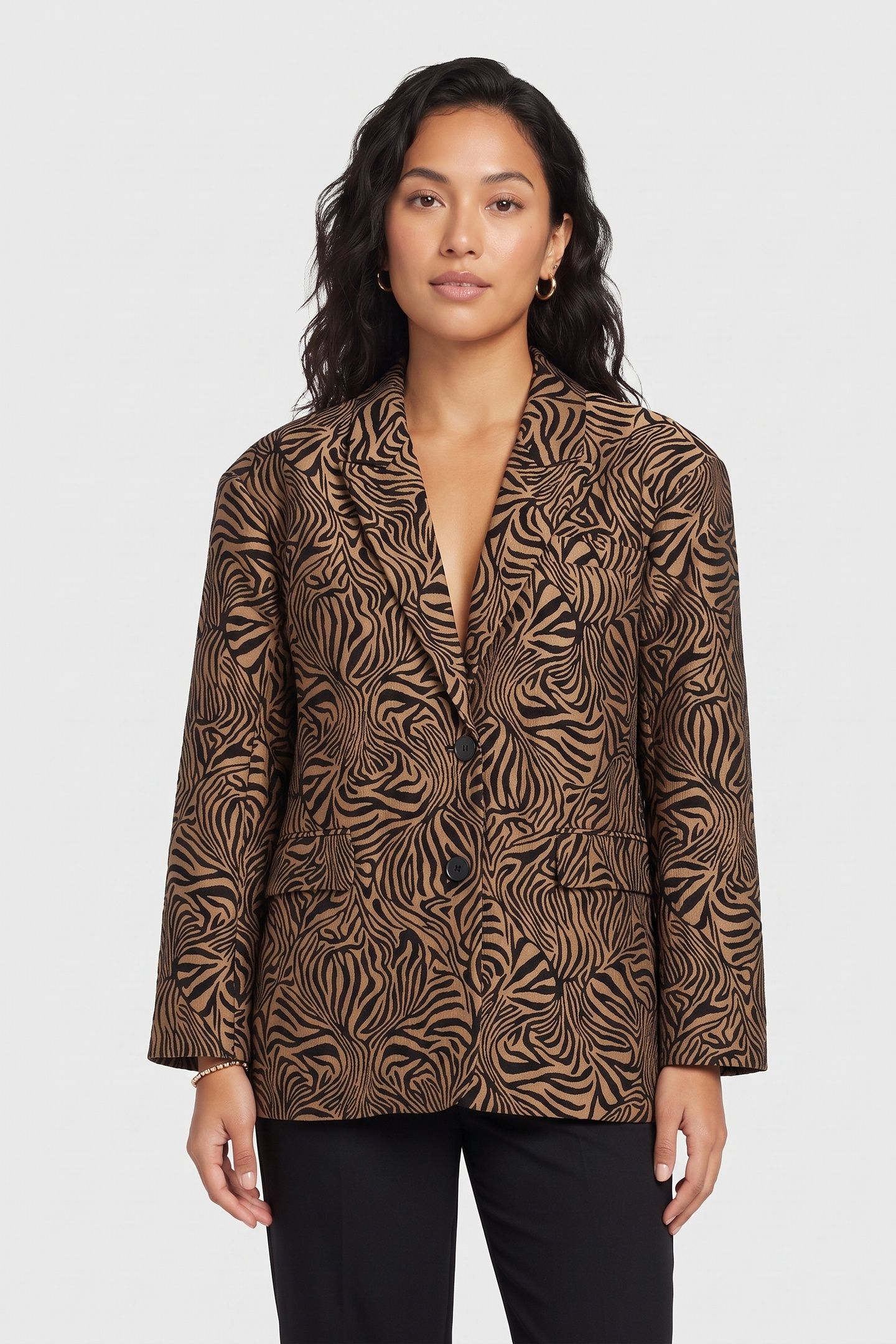 CAMILLE BLAZER MULTI PRINT 1