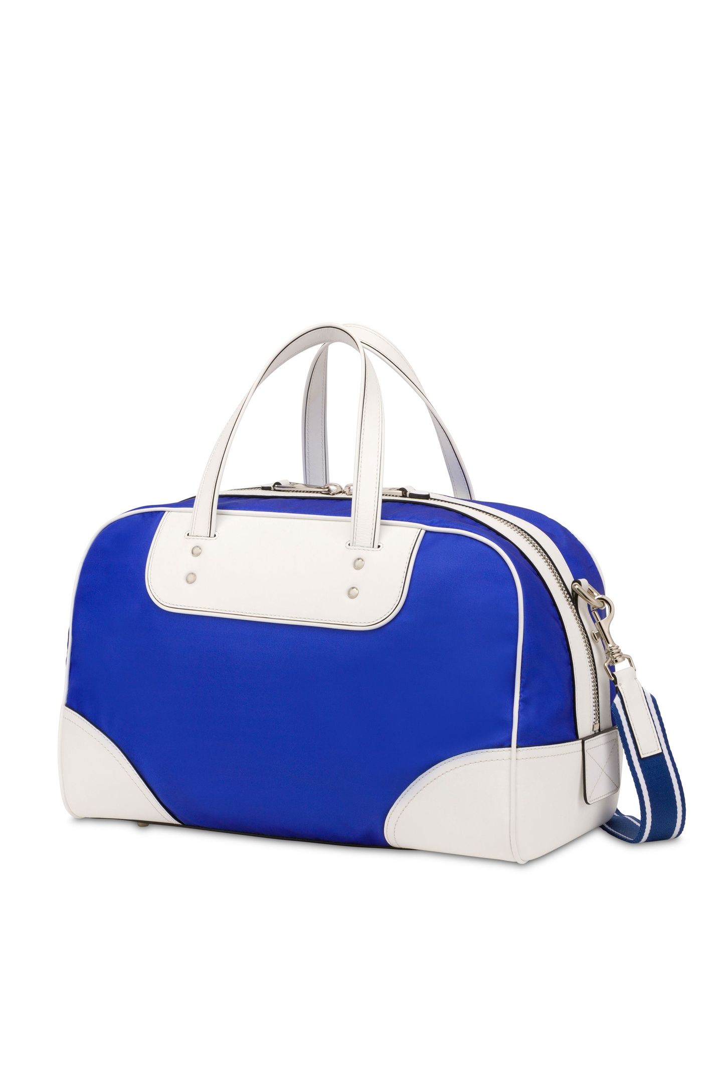 DOUBLE SMILEY® WORLD DUFFEL BAG BLUE 3