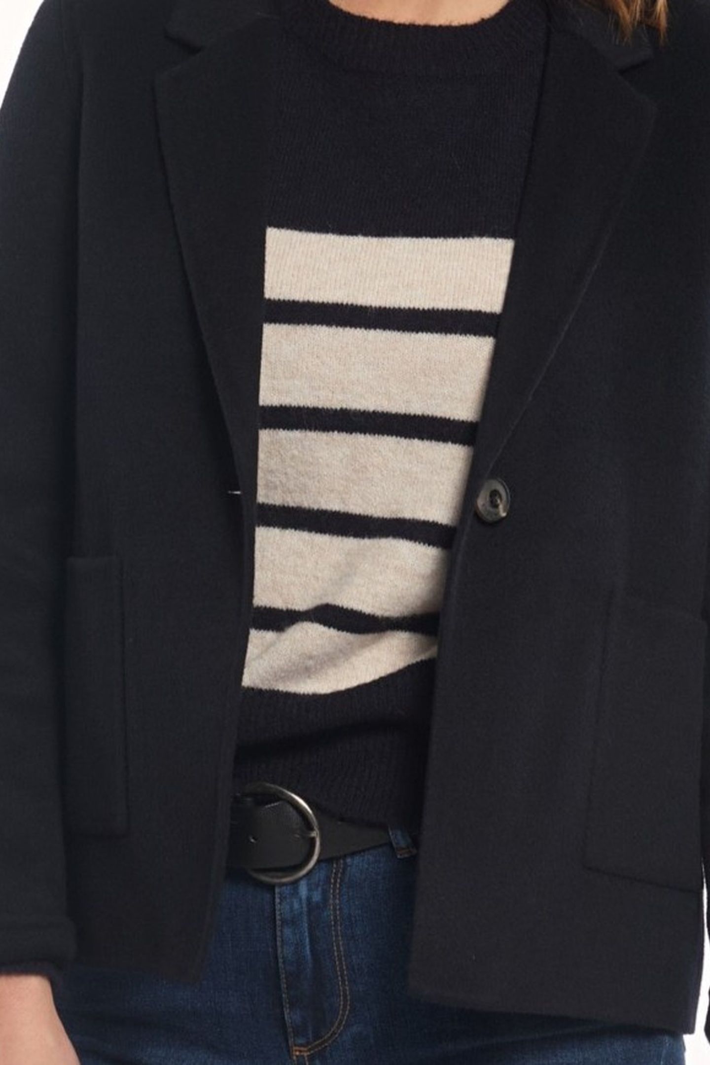 CLASSIC BLAZER 1BTN LS BLUE 2
