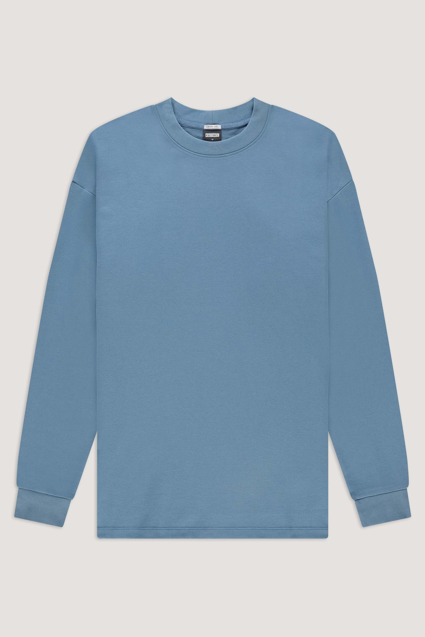 LONG SLEEVE LUXURY DRIP ICE BLUE 5