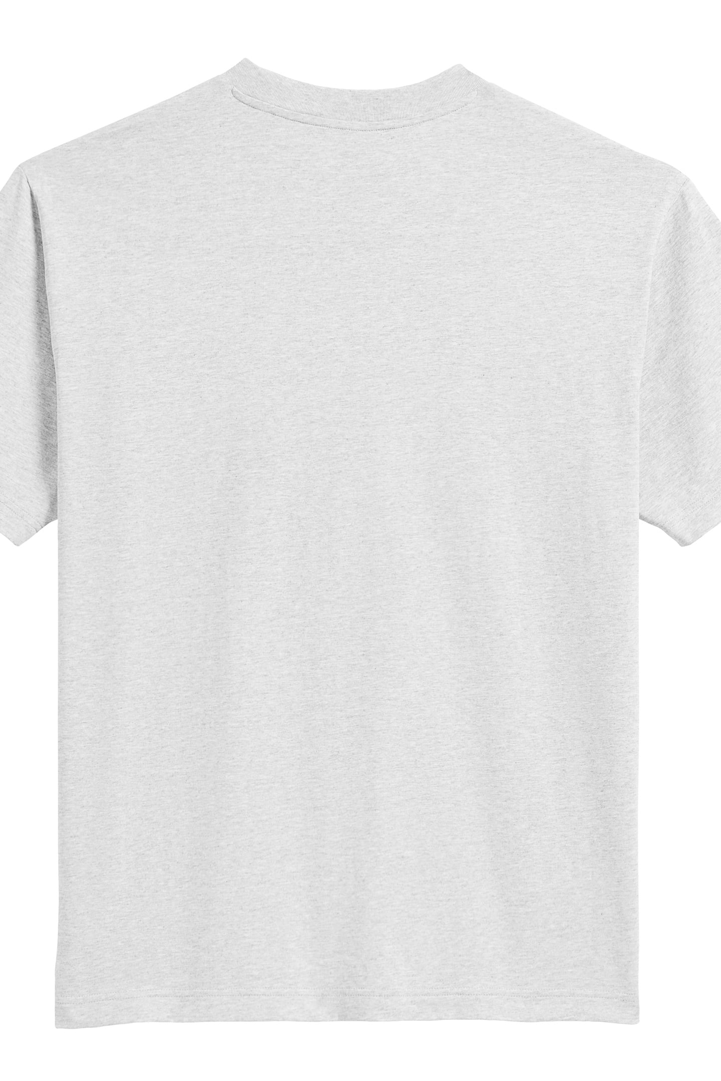 ATHLETICS PREMIUM RELAXED CHEST LOGO T-SHIRT ASH HEATHER 4