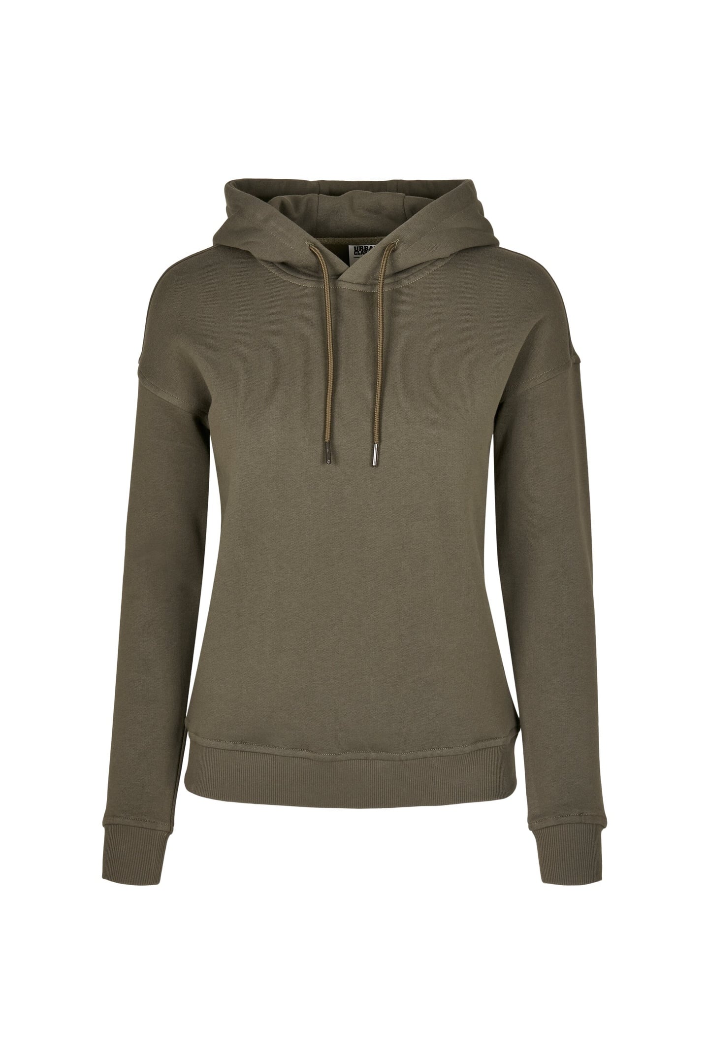 LADIES ESSENTIALS HOODY OLIVE 4