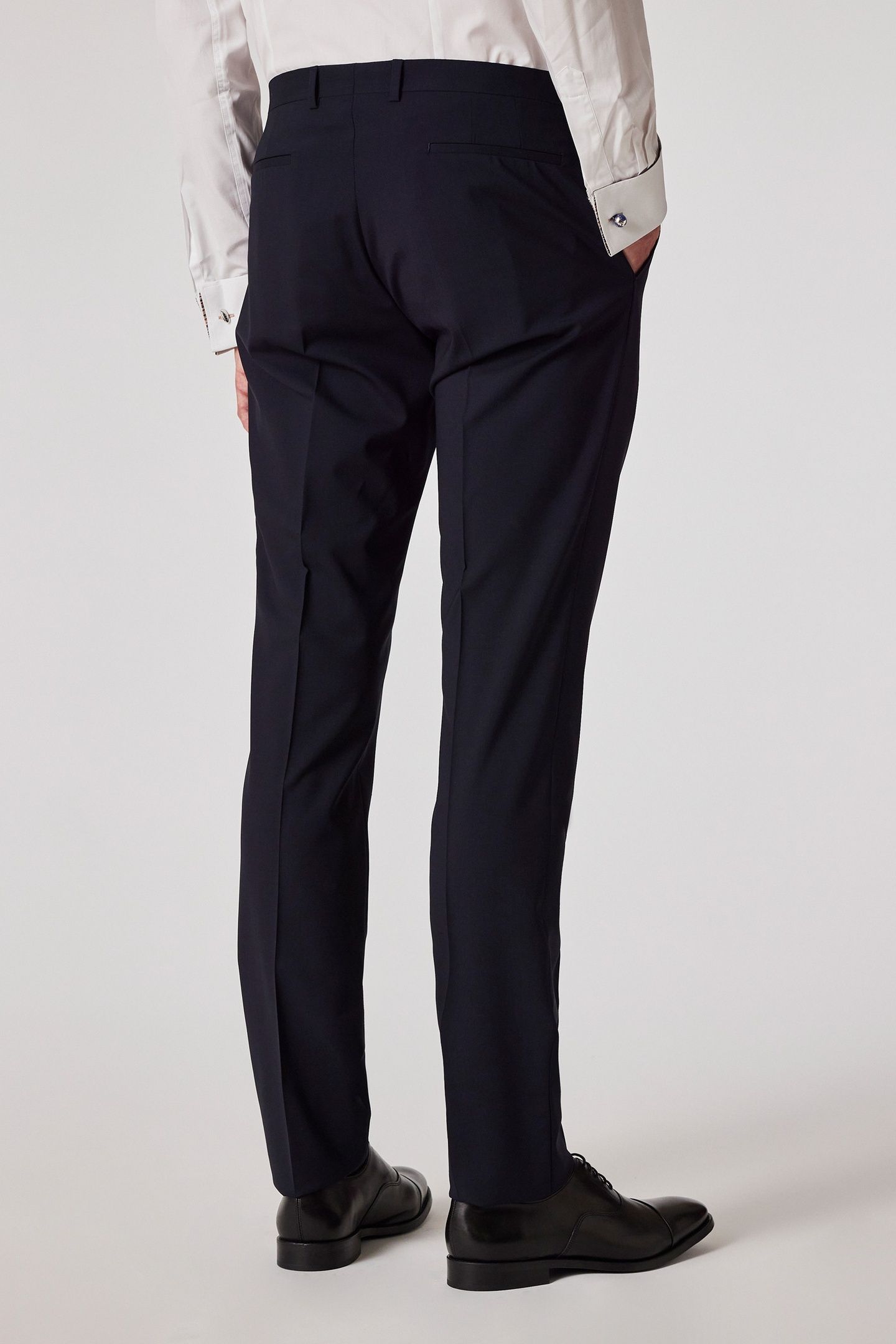 MENS SLIM FIT 2 BUTTON SUIT VERY DARK NAVY 8