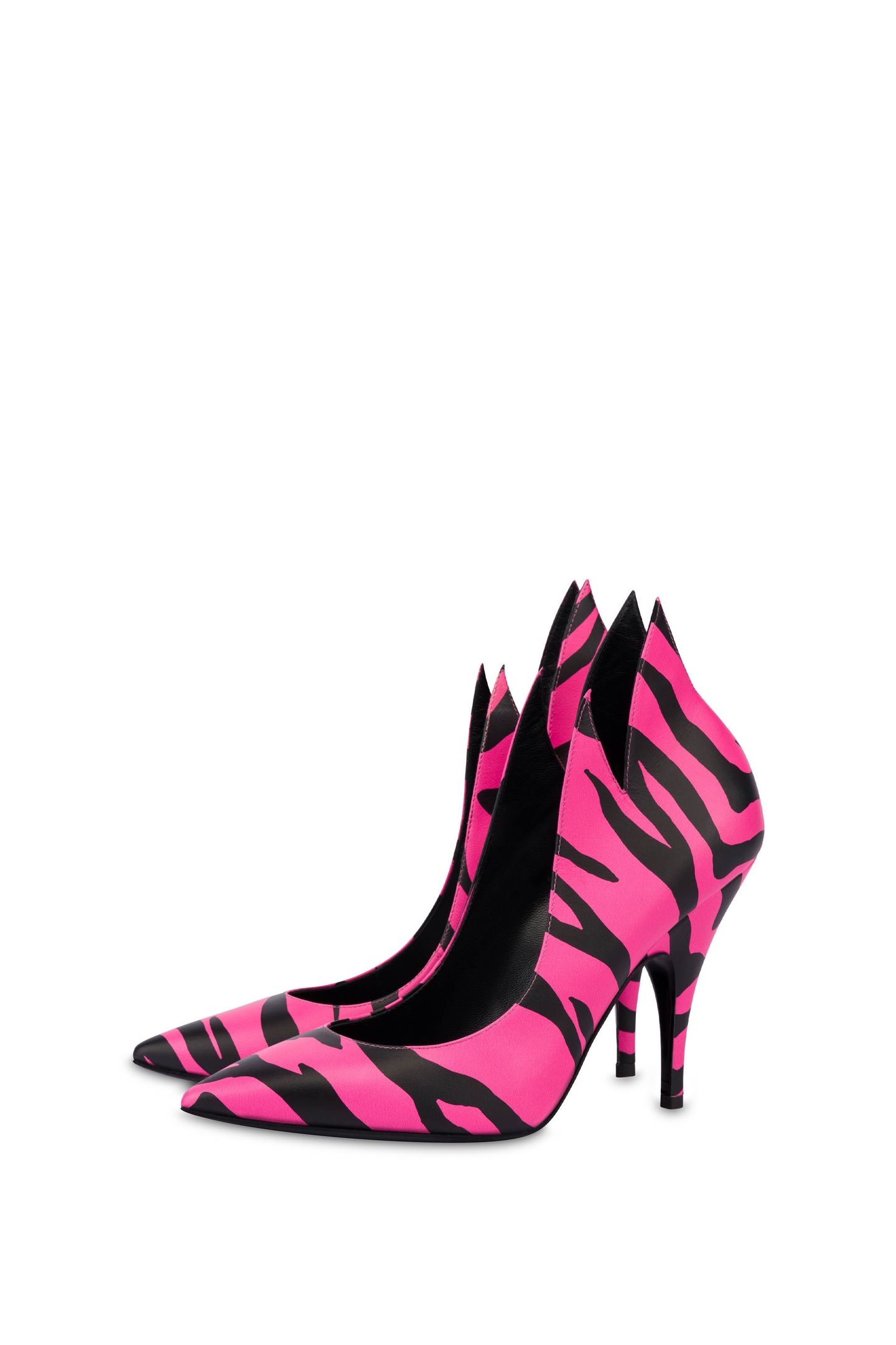 MOSCHINO X THE FLINTSTONES™ ZEBRA PUMPS PINK 2
