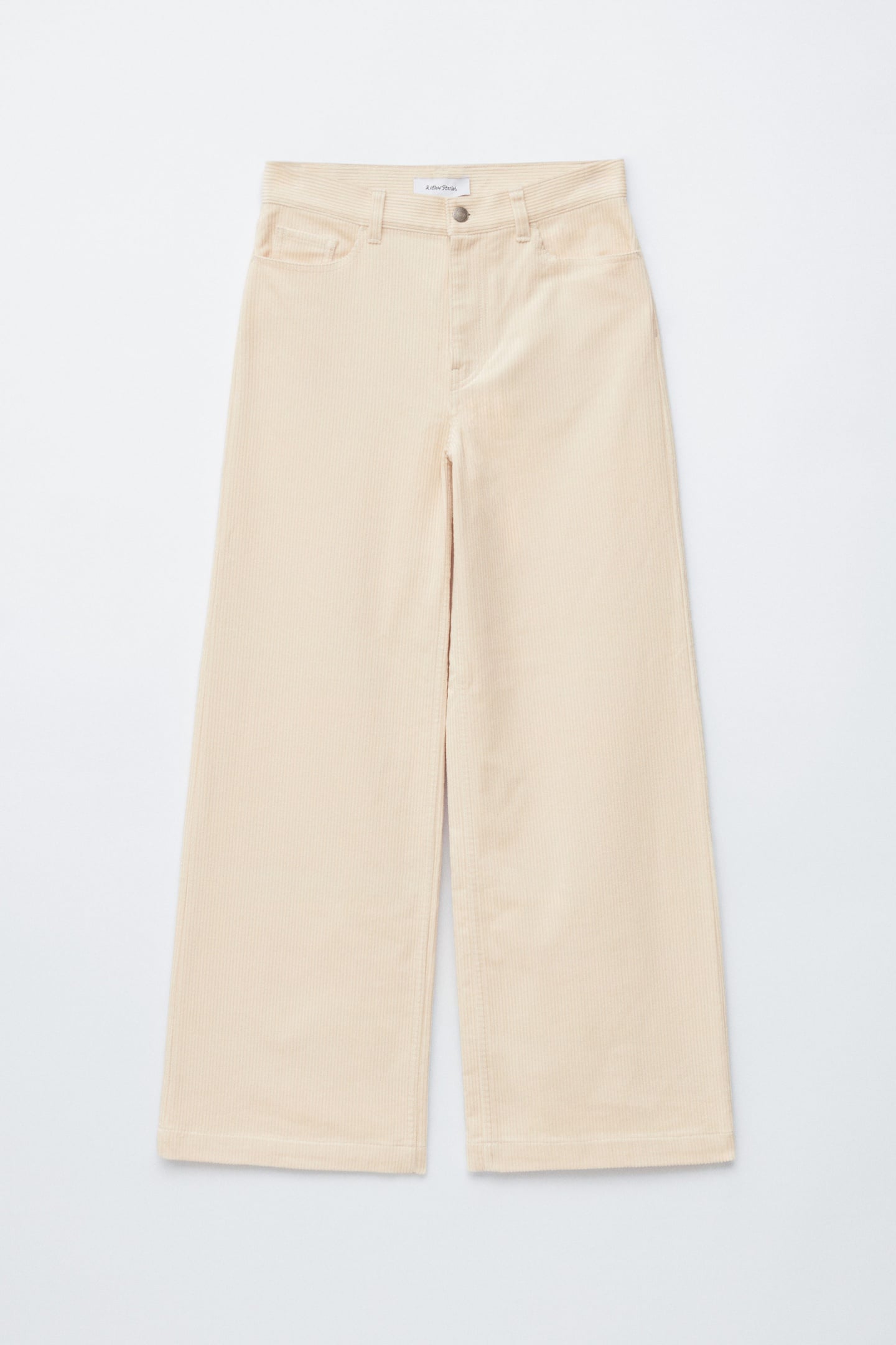 ES BECCA CORD TROUSERS BEIGE 3