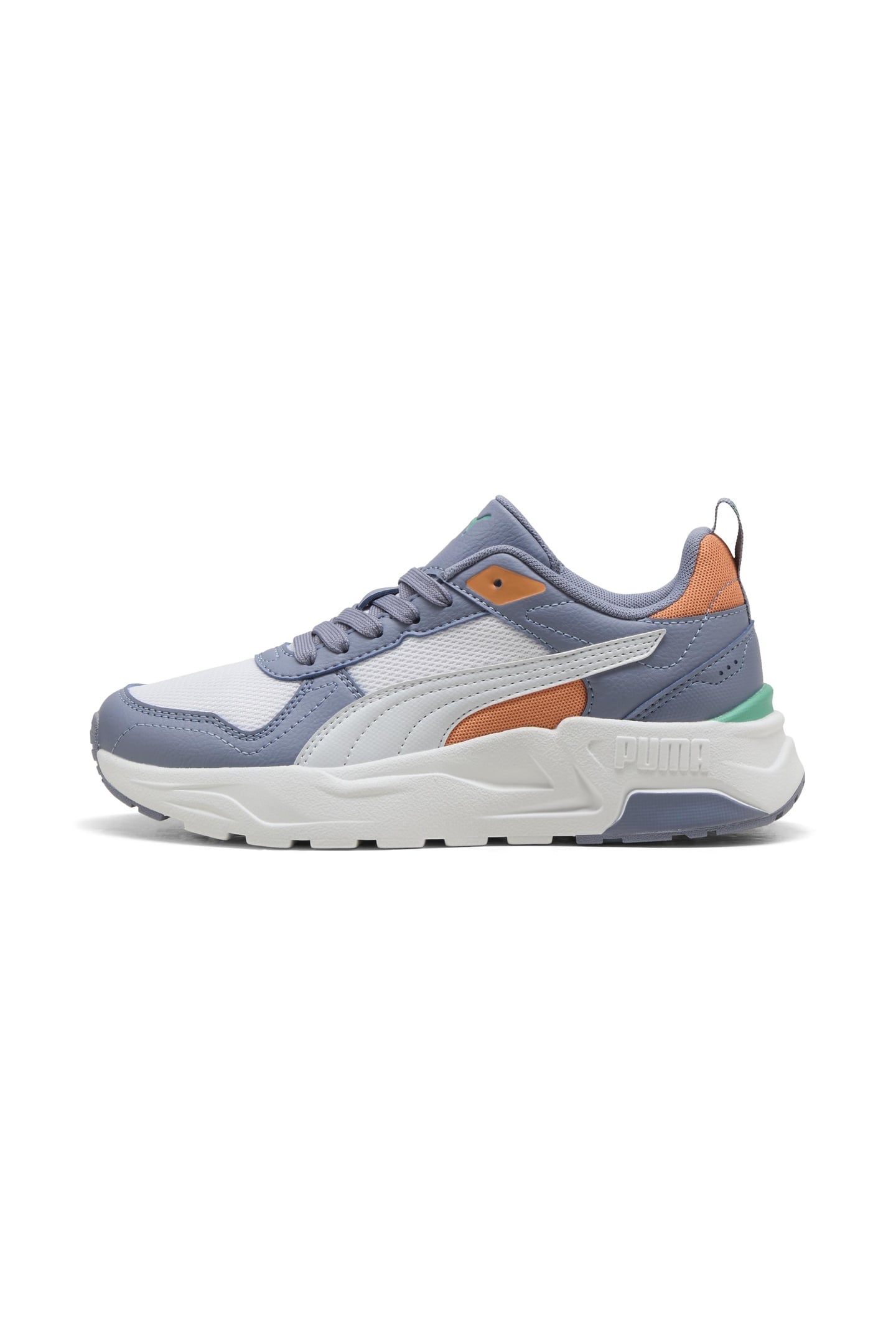 UNISEX TRINITY 2 LT JUNIOR WHITE-SILVER MIST-GRAY SKY 6