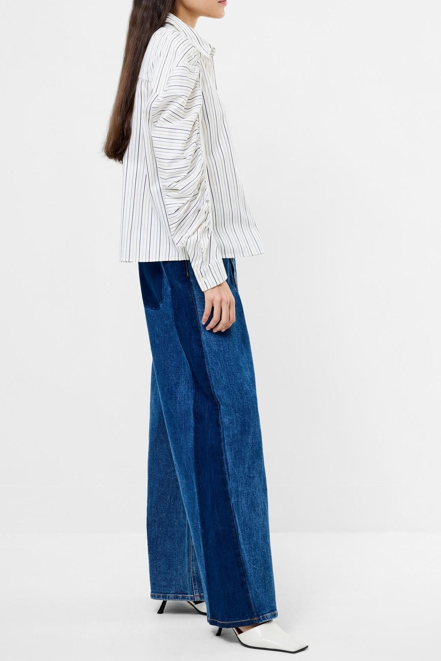 CAMBRIA STRIPE COTTON LW/KHAKI MULTI 4