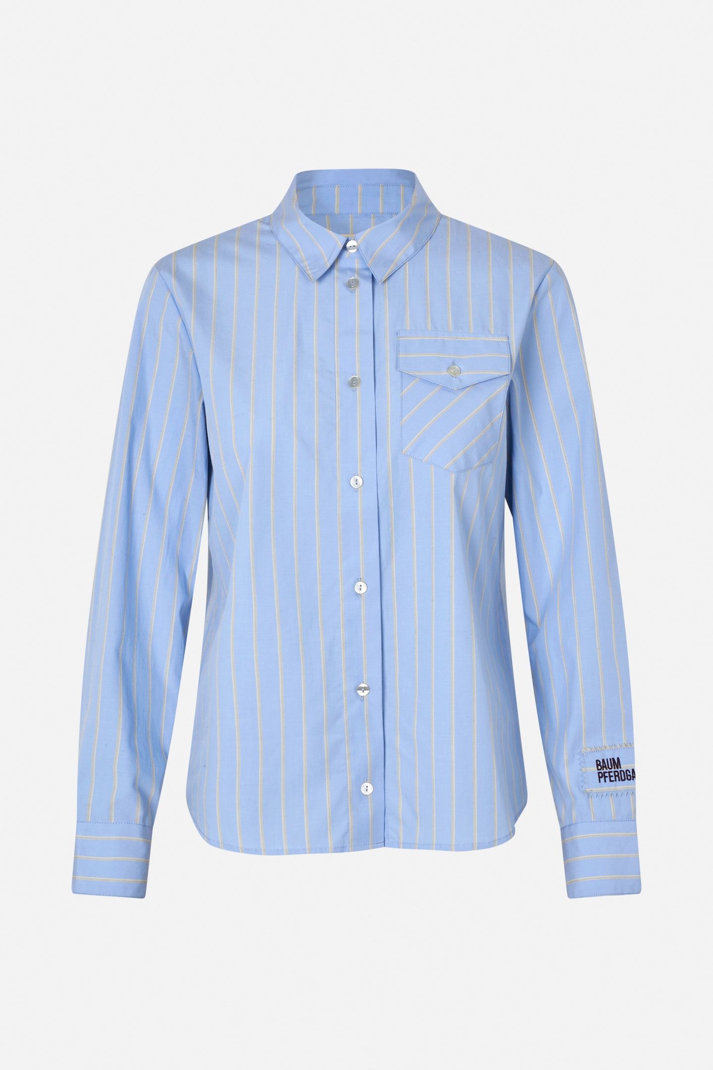 MENJA SHIRT SKY BLUE SUNNY STRIPE 4