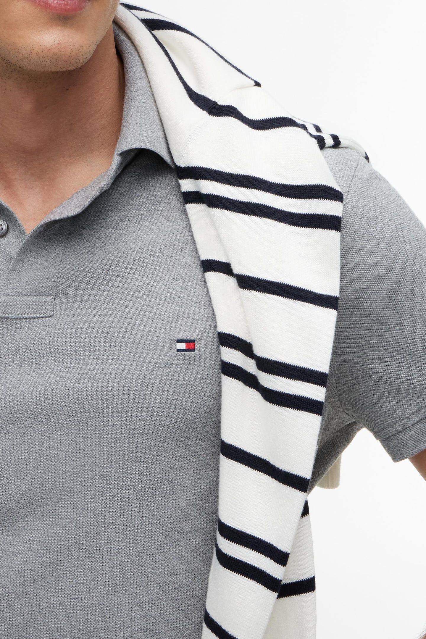 1985 REGULAR POLO MEDIUM GREY HEATHER 8