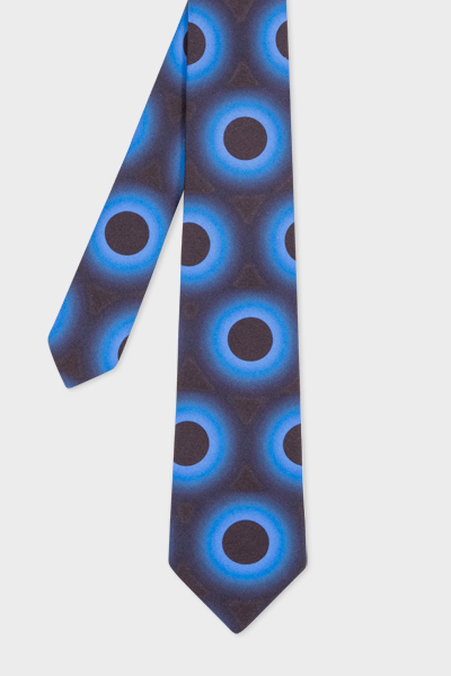 MEN TIE GLOW POLKA VERY DARK NAVY 5