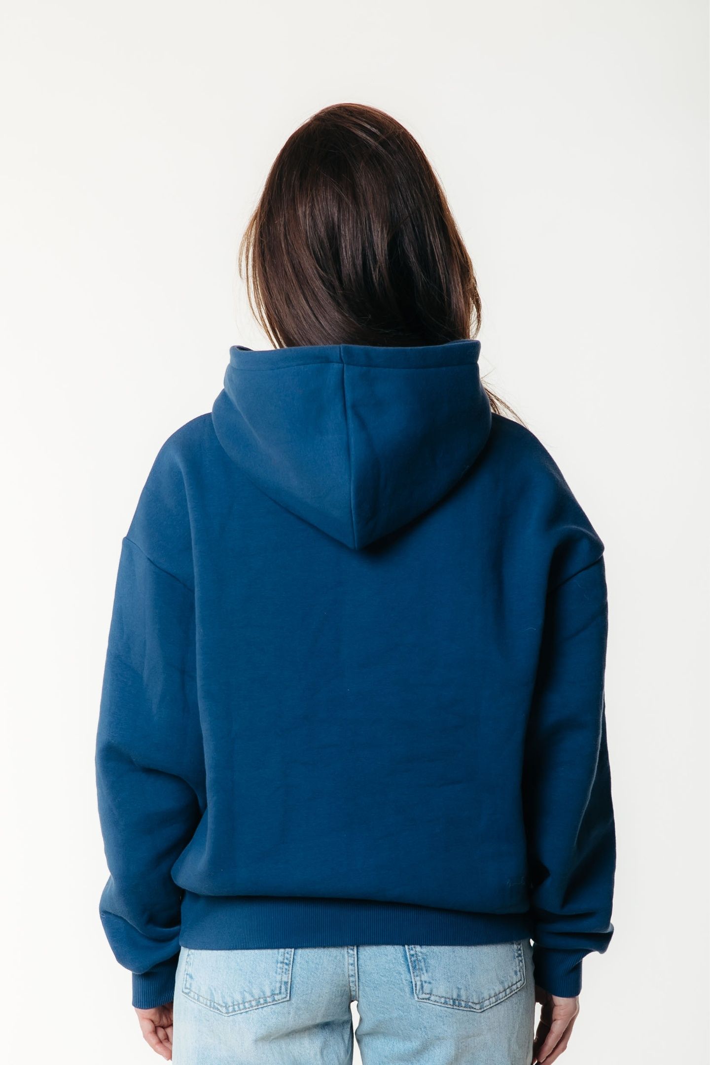 CR RBL SPORTS CLEAN HOODIE MEDIUM BLUE 3
