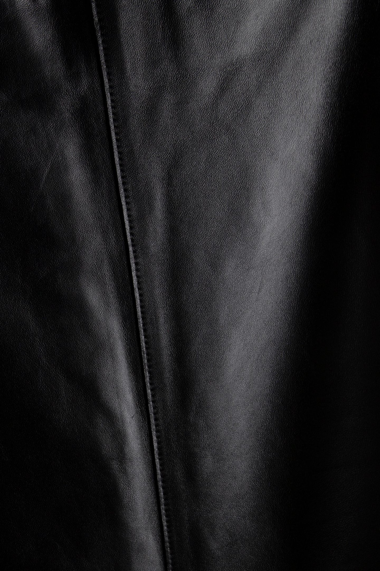 ES ESRA LEATHER SKIRT BLACK 4