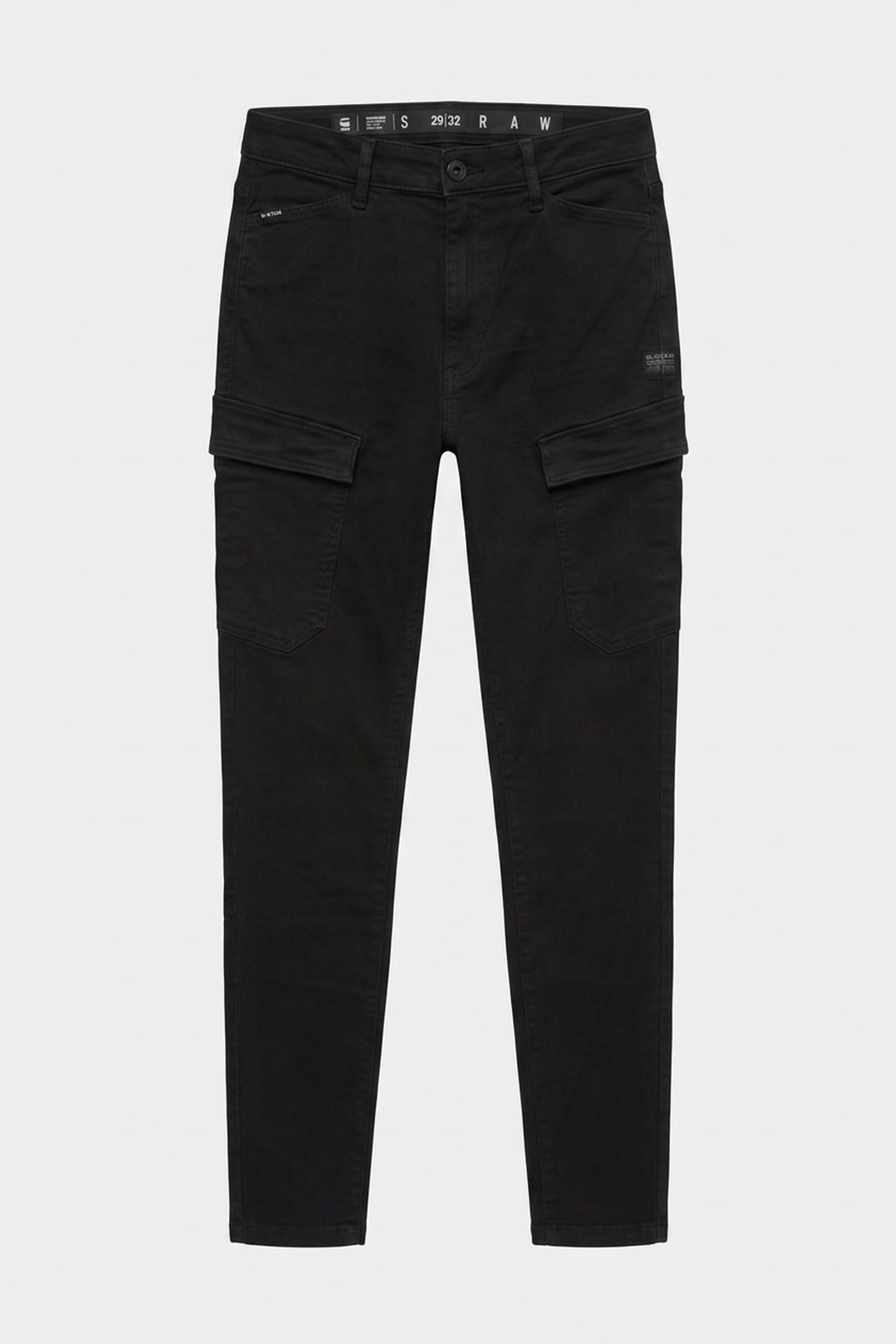 KAFEY CARGO ULTRA HIGH SKINNY BLACK 4