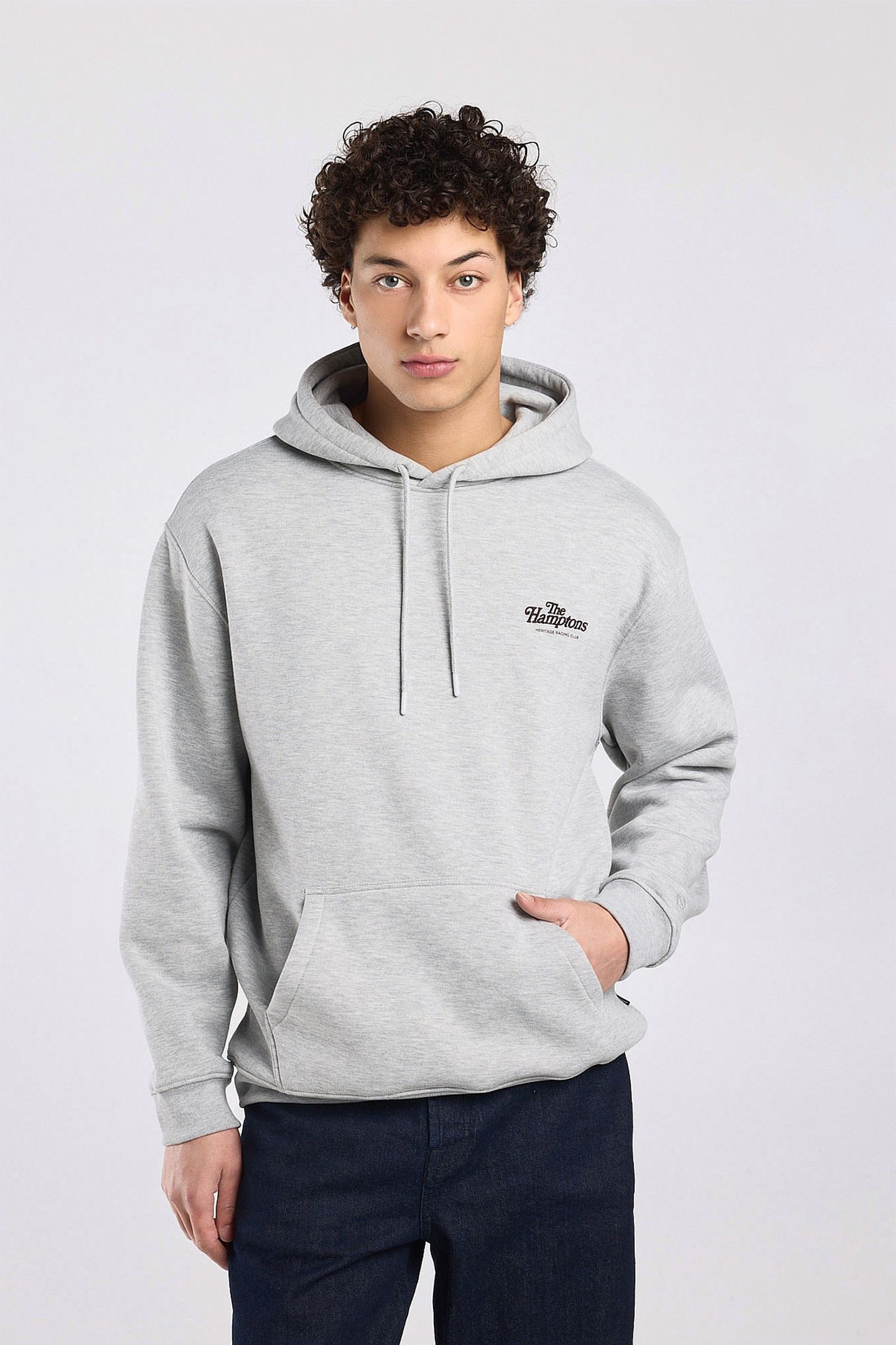 SAWYER HOOD LIGHT GREY MELANGE 1