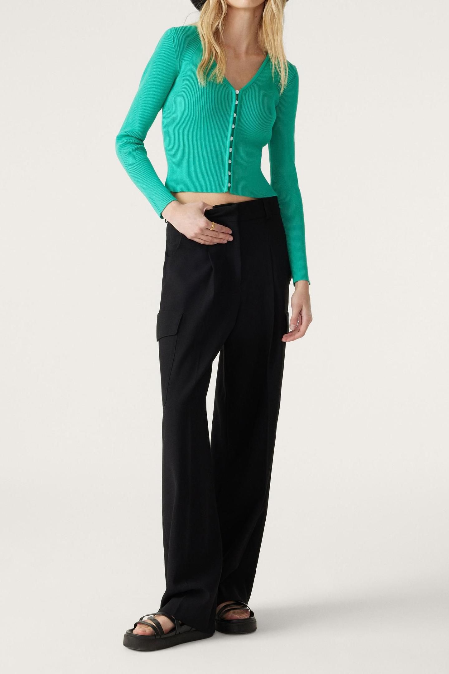LONG SLEEVES KNIT VERT 5
