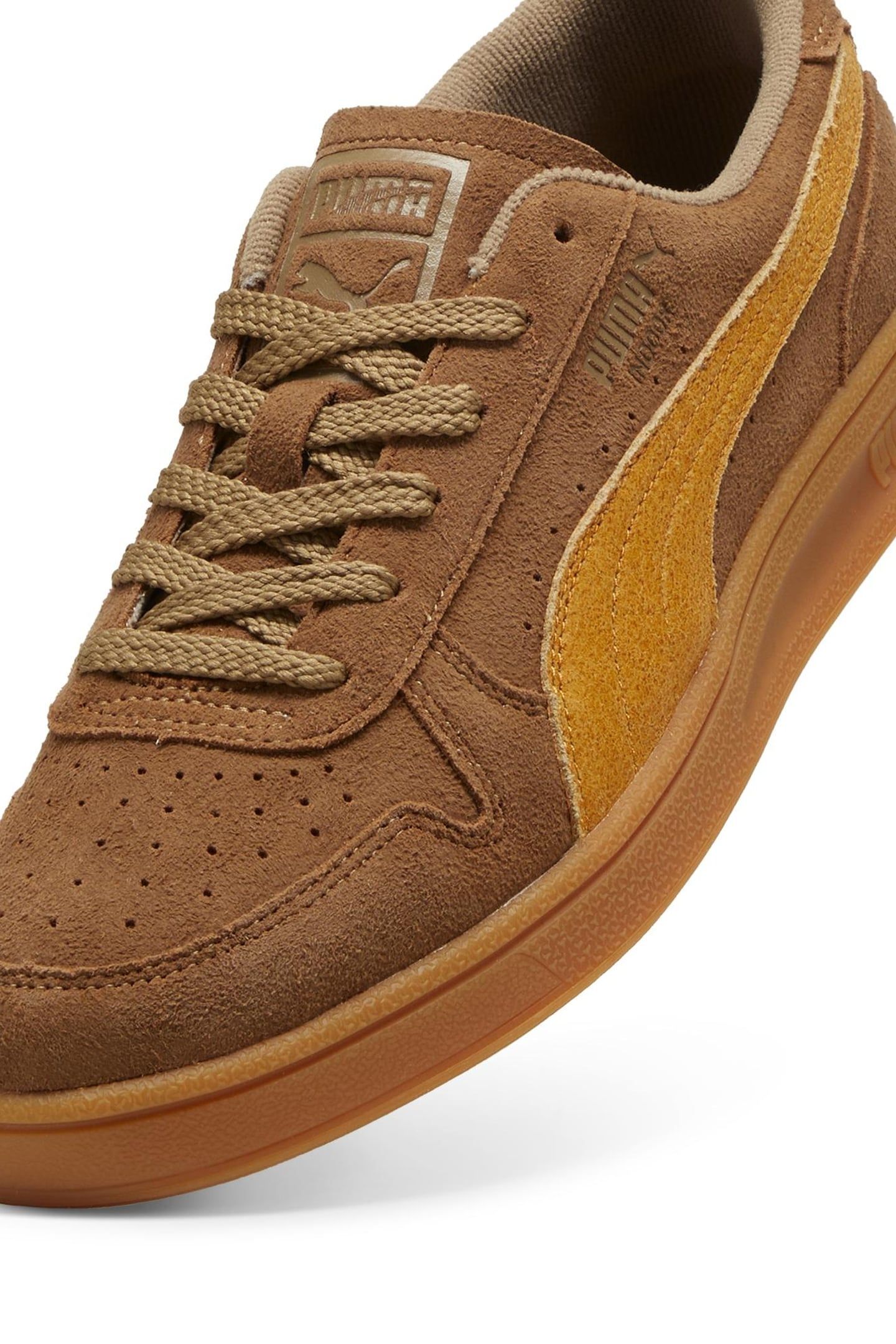 UNISEX INDOOR R-SUEDE CHOCOLATE CHIP-SPORT YELLOW 6
