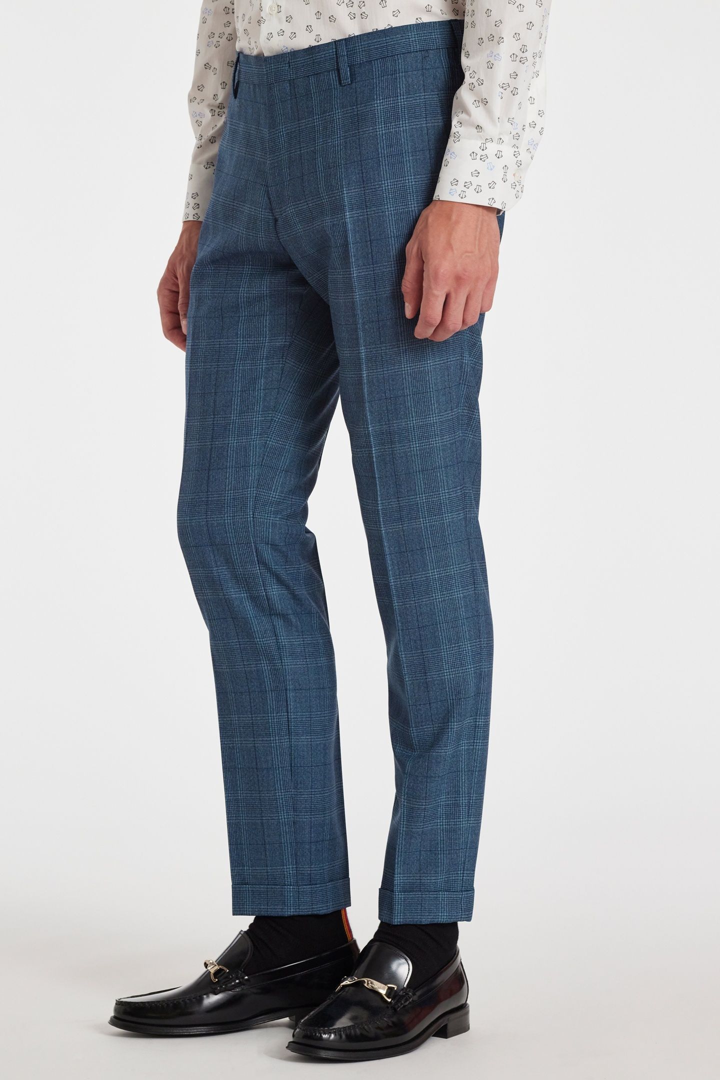 MENS TROUSER TURQUOISE 3
