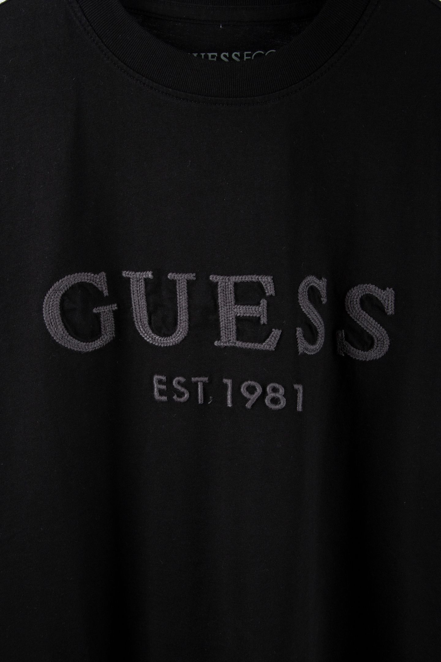 SS CN GUESS BOX LOGO JET BLACK A996 4