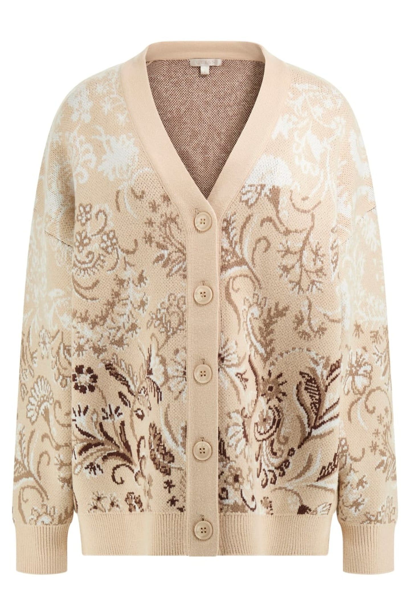 LS VN JACQUARD MELIN NEUTRAL IVORY MULTI 1