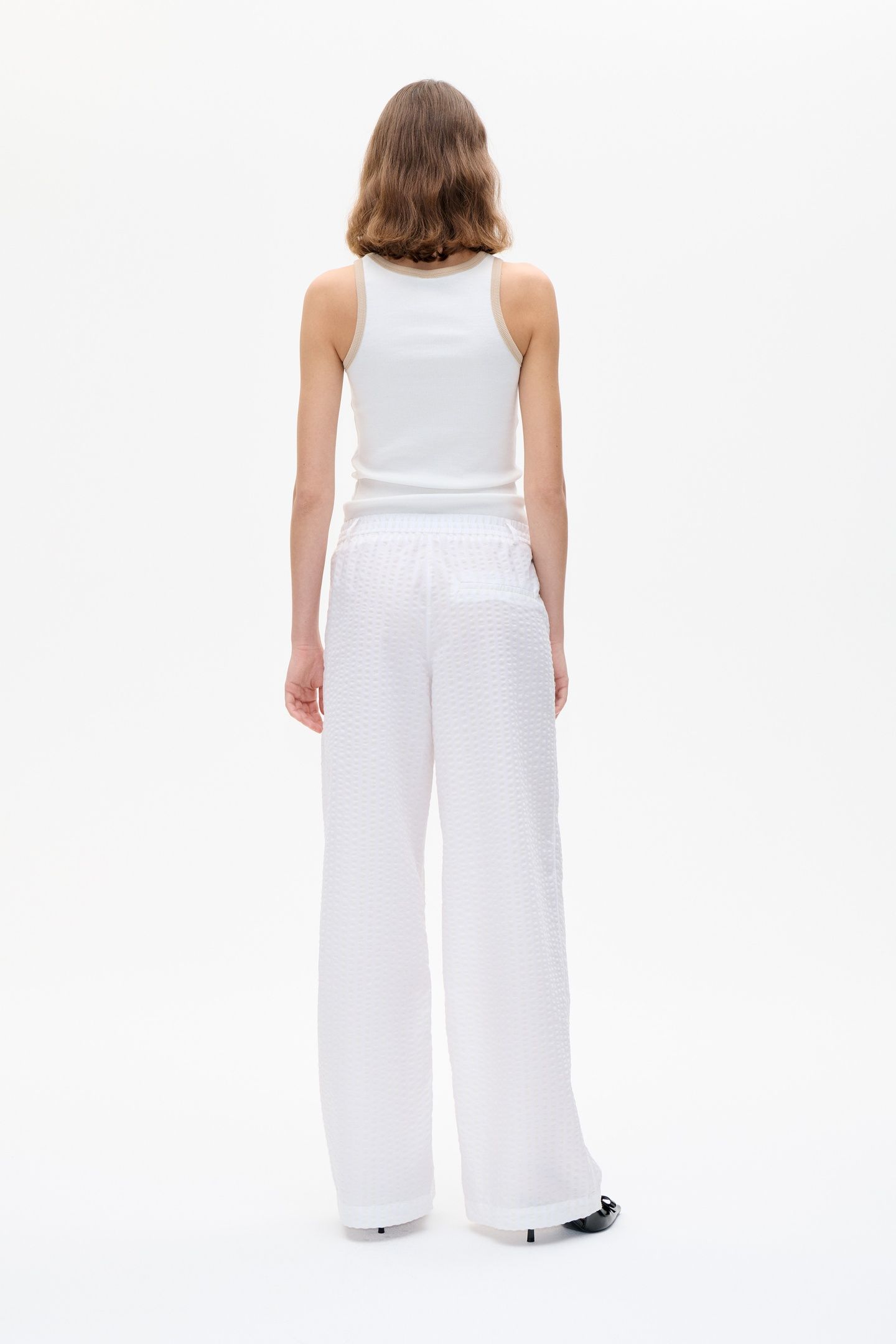 NIBAL TROUSERS EGRET 2