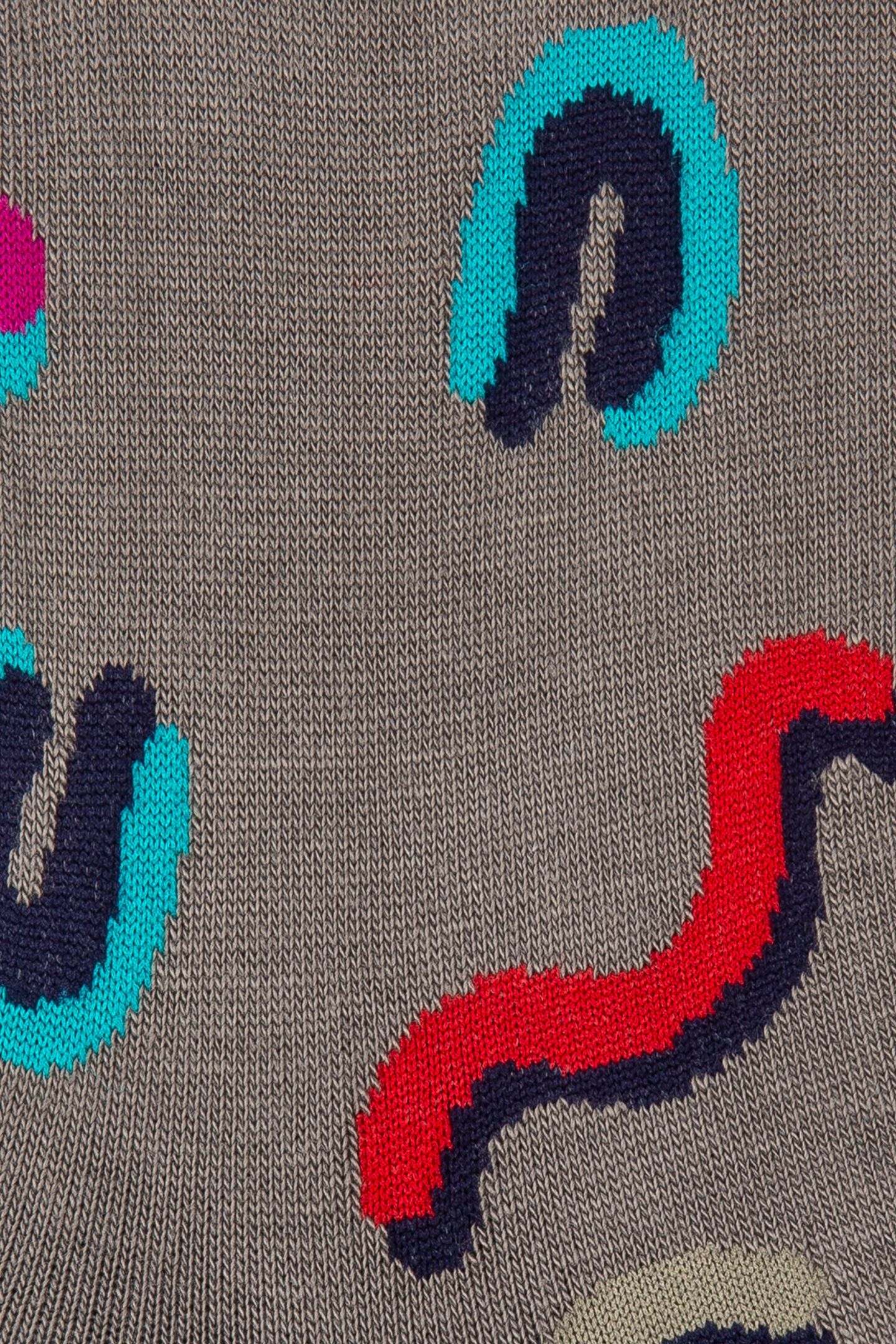 WOMEN SOCK SQUIGGLE SLATE 4